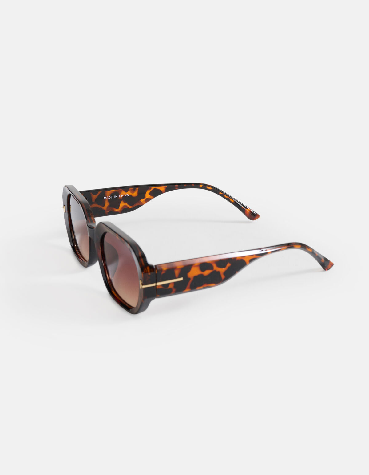 Tortoise Zonnebril Bruin SHOEBY ACCESSOIRES