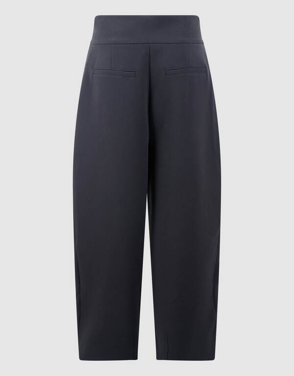 Extreme Pleat Barrel Fit Pantalon Zwart SHOEBY WOMEN