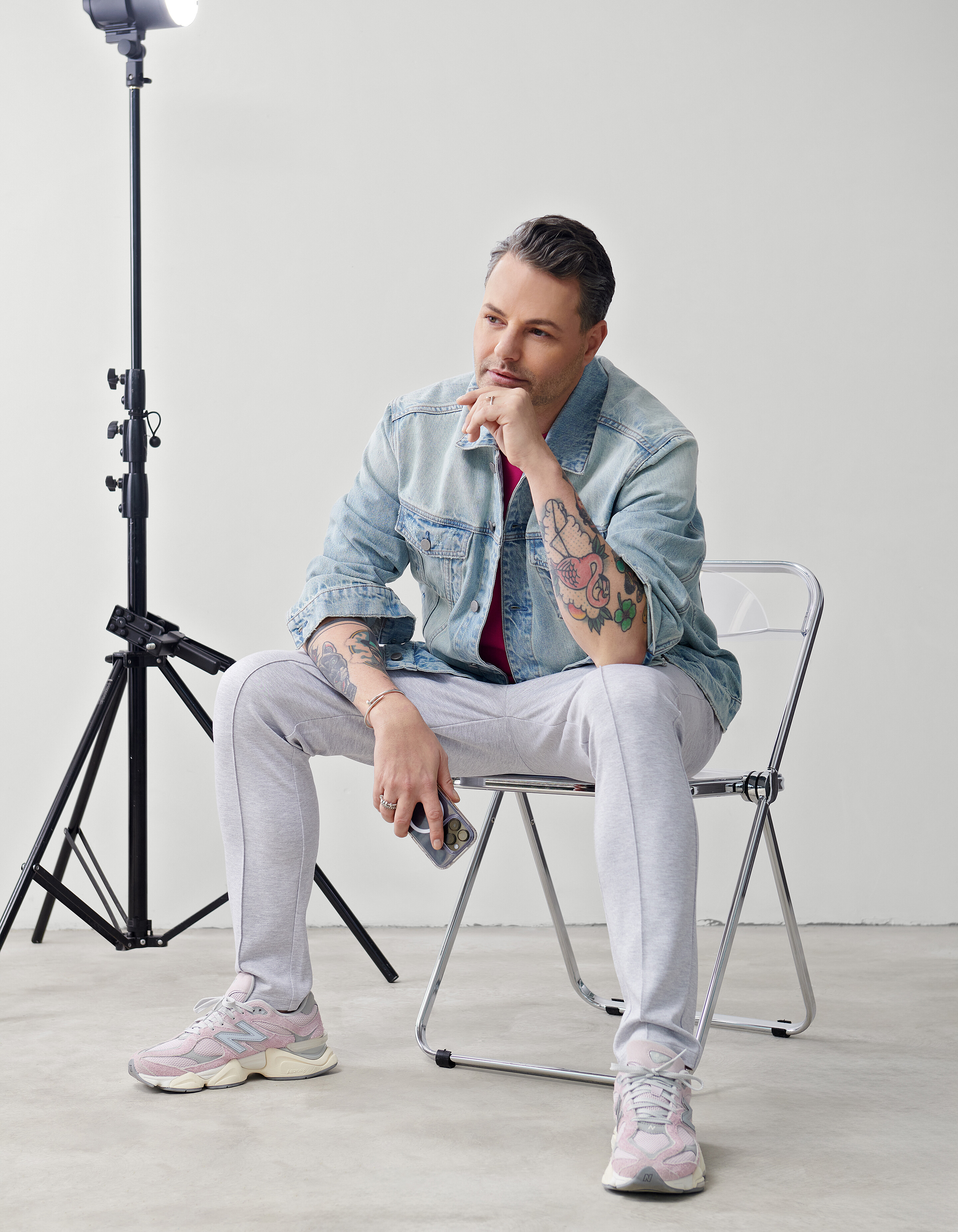 Jogger Lichtgrijs SHOEBY MEN