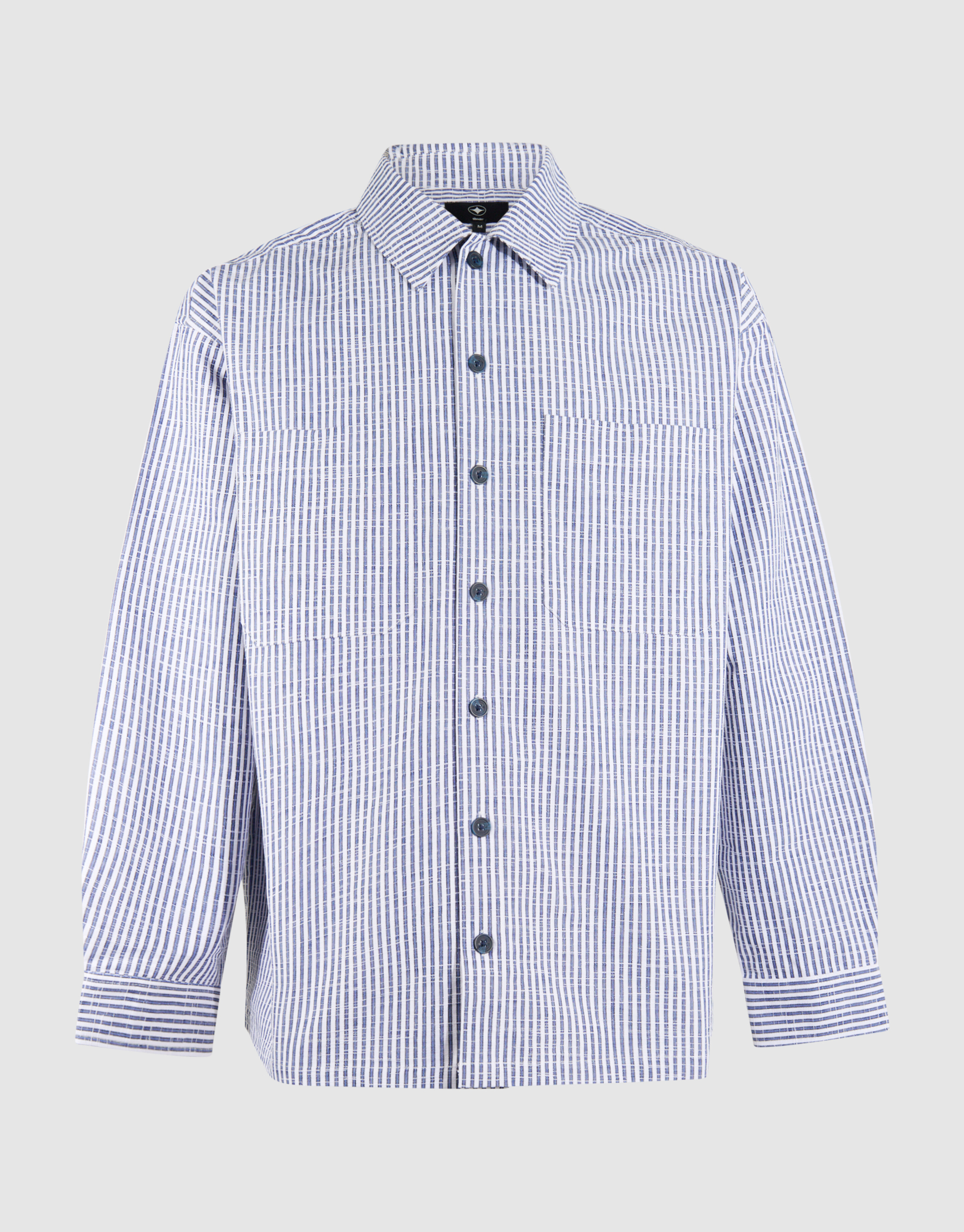 Pinstripe Overshirt Blauw SHOEBY MEN