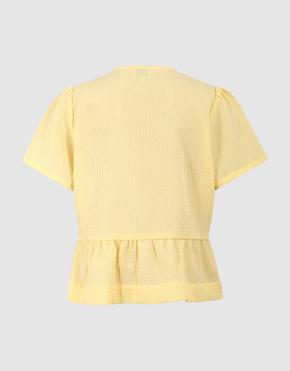 Strik Stripe Blouse Lichtgeel SHOEBY GIRLS