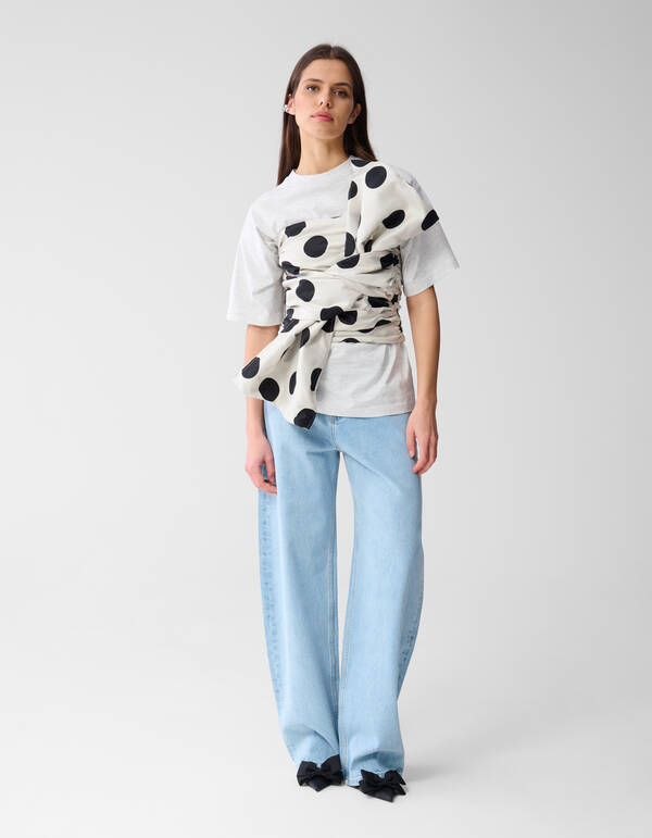 Barrel Fit Jeans Bleached By Monica SHOEBY WOMEN