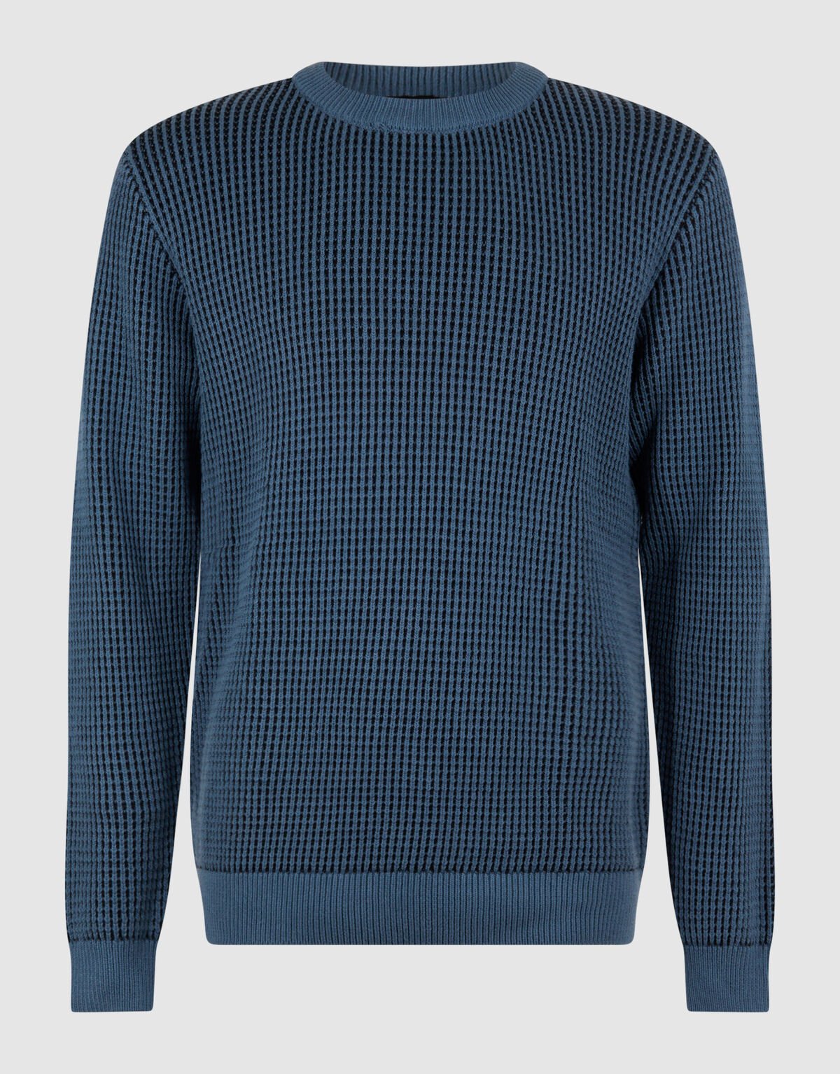 Plaited Gebreide Trui Blauw SHOEBY MEN