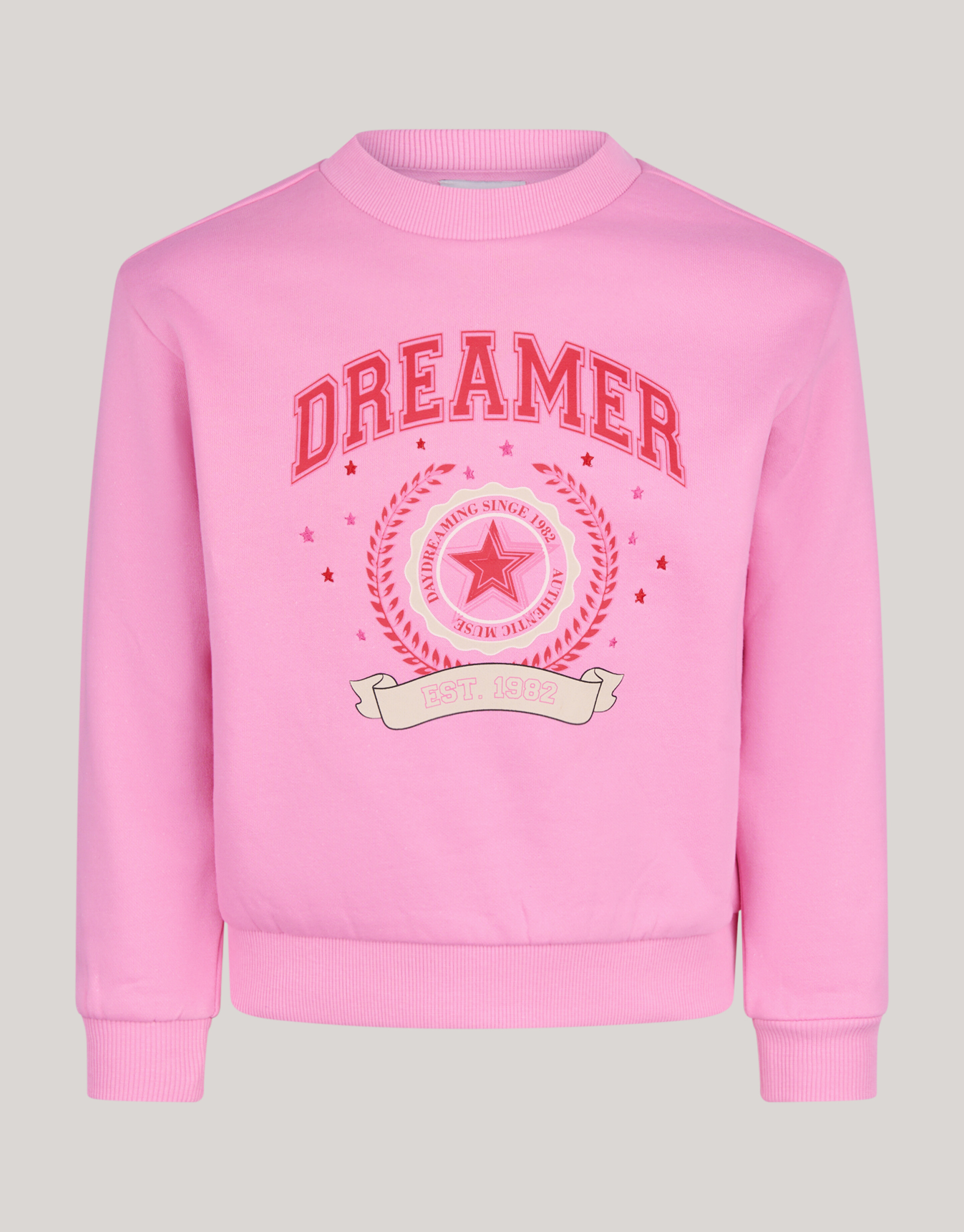 Varsity Sweater Roze SHOEBY GIRLS