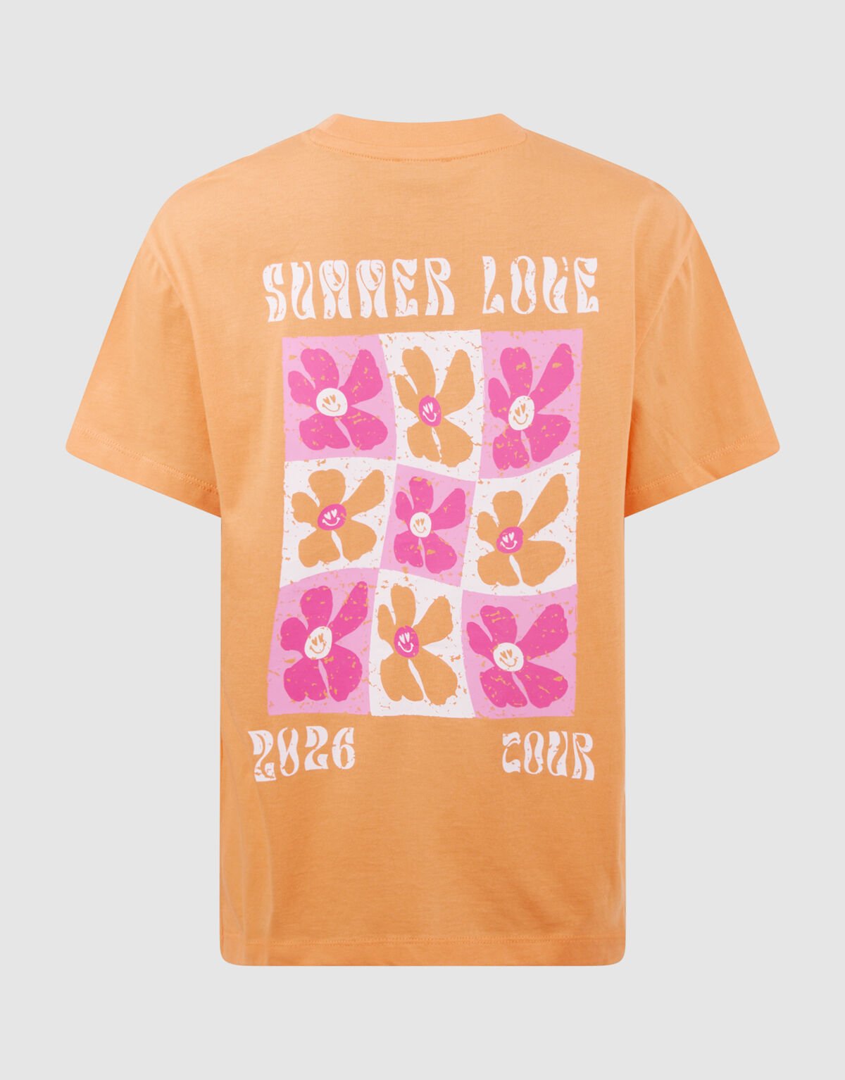 Summer Love T-shirt Oranje SHOEBY GIRLS