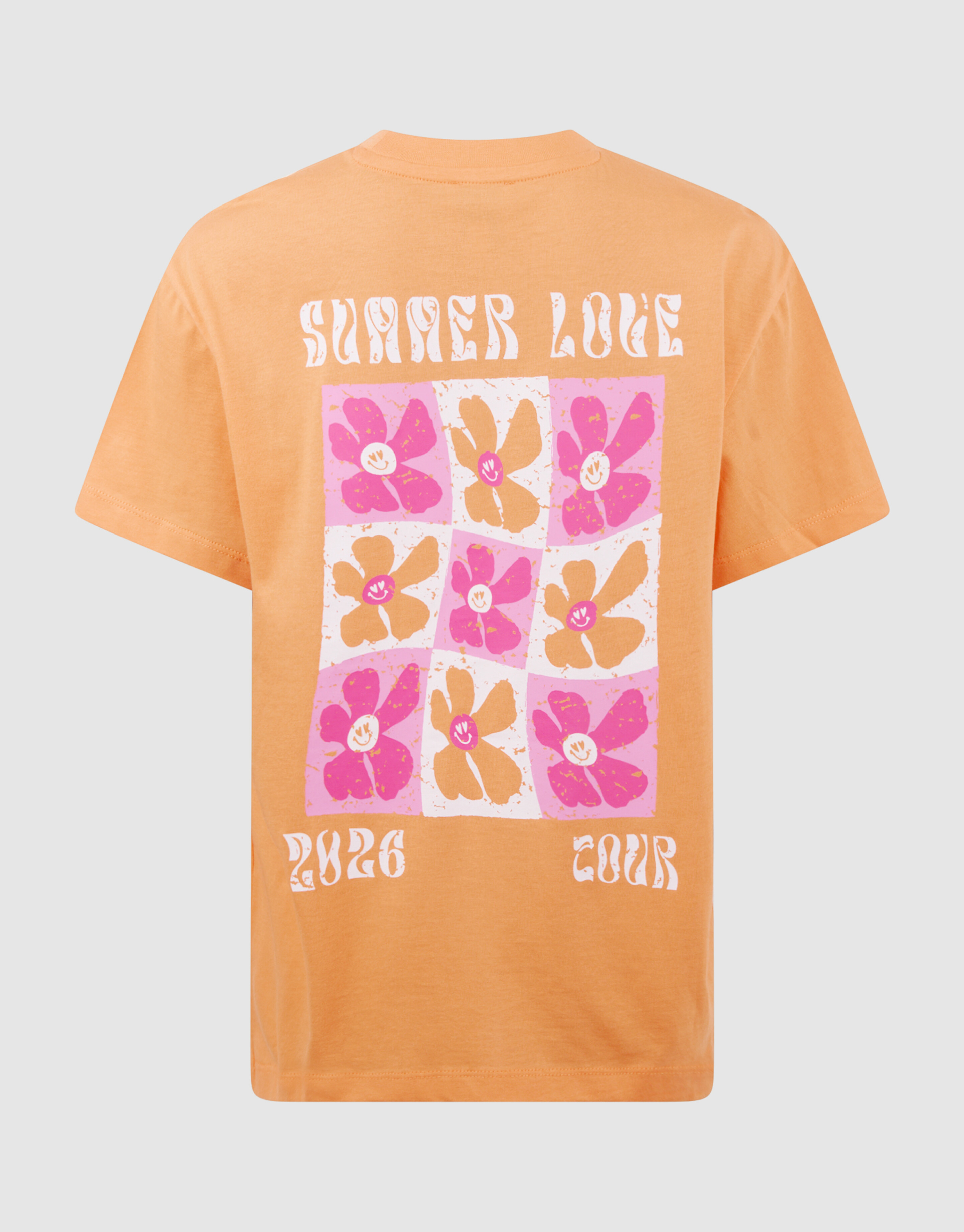 Summer Love T-shirt Oranje SHOEBY GIRLS