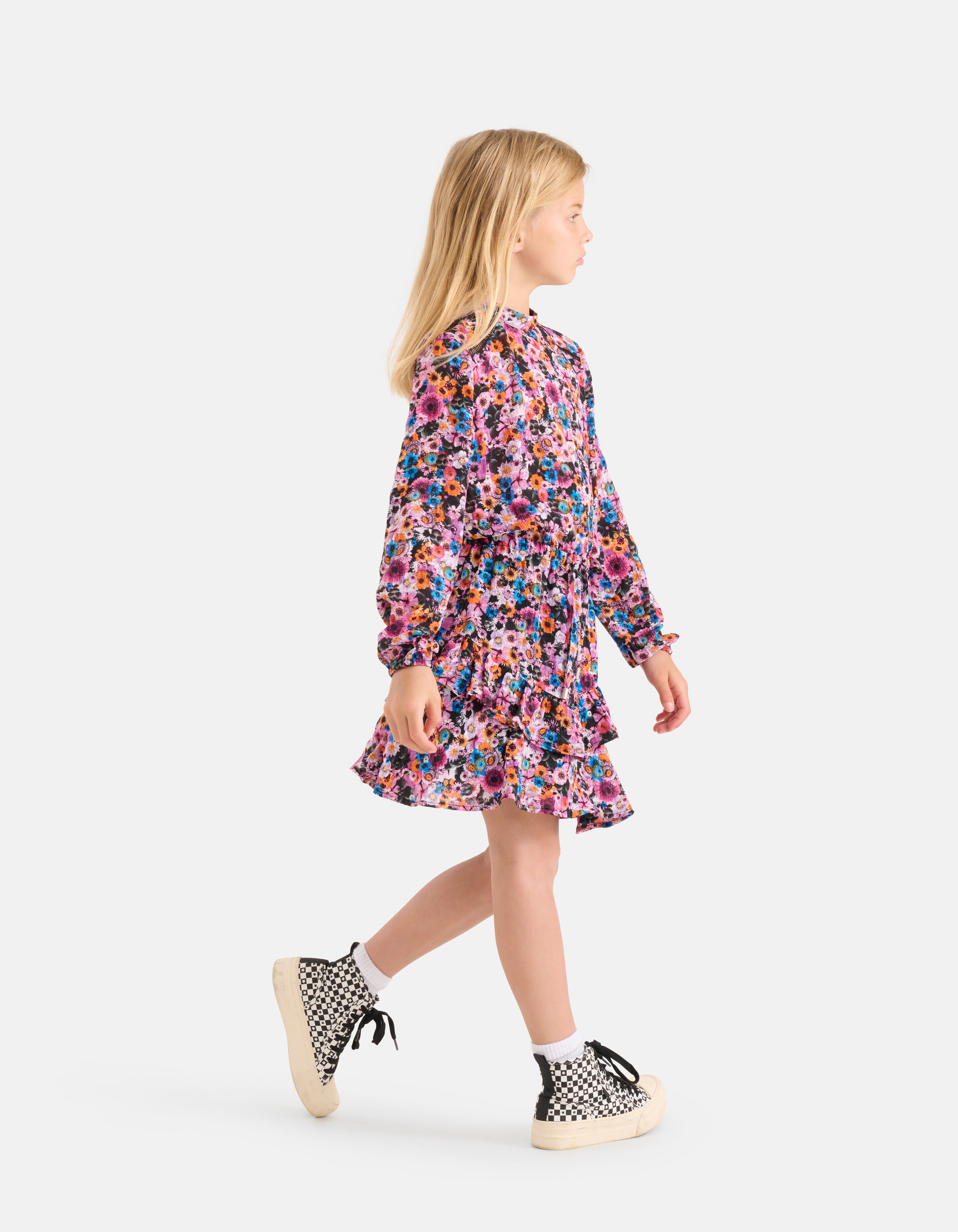 Bloemenprint Jurk Paars SHOEBY GIRLS
