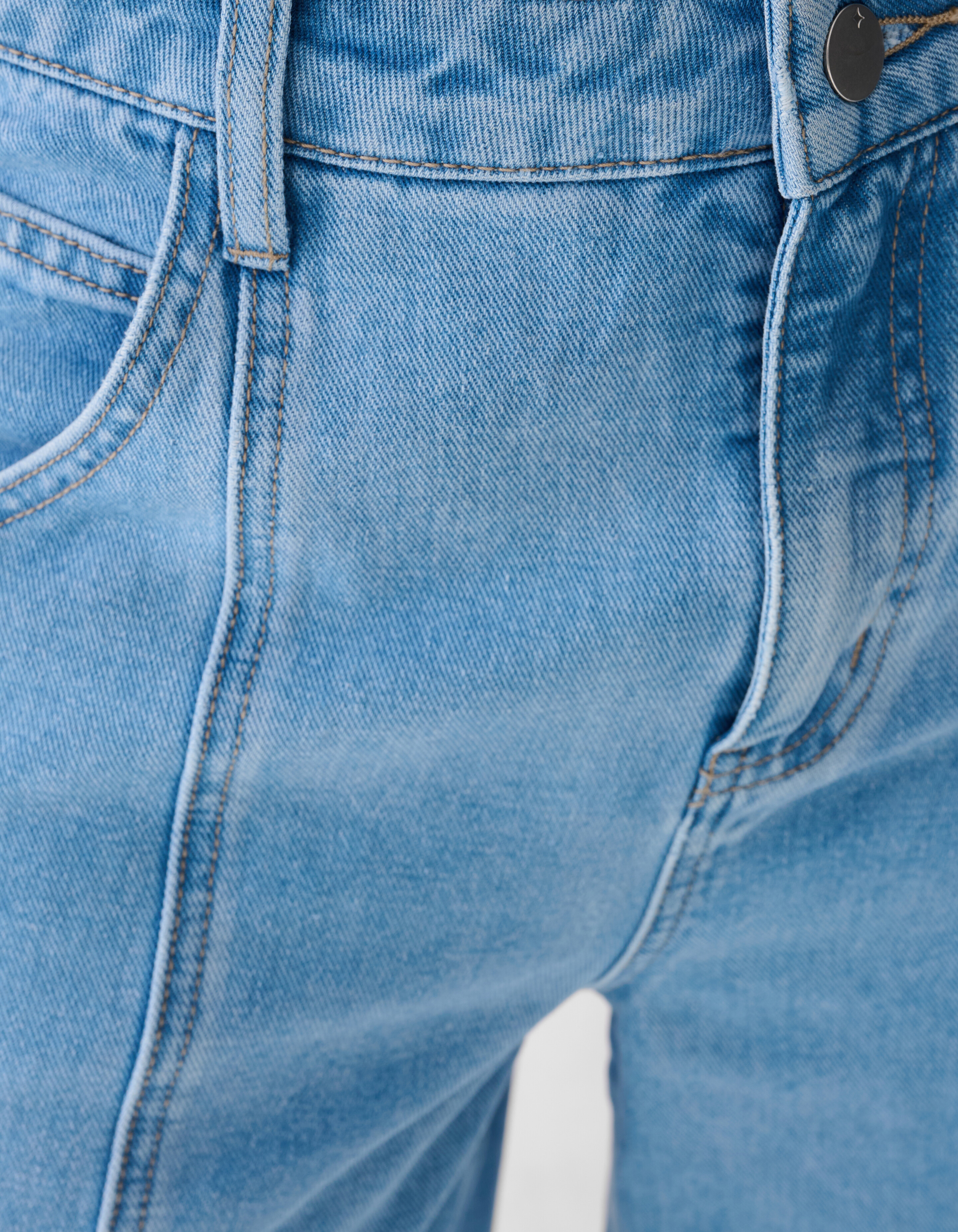 Pleated Baggy Fit Jeans Lichtblauw SHOEBY WOMEN