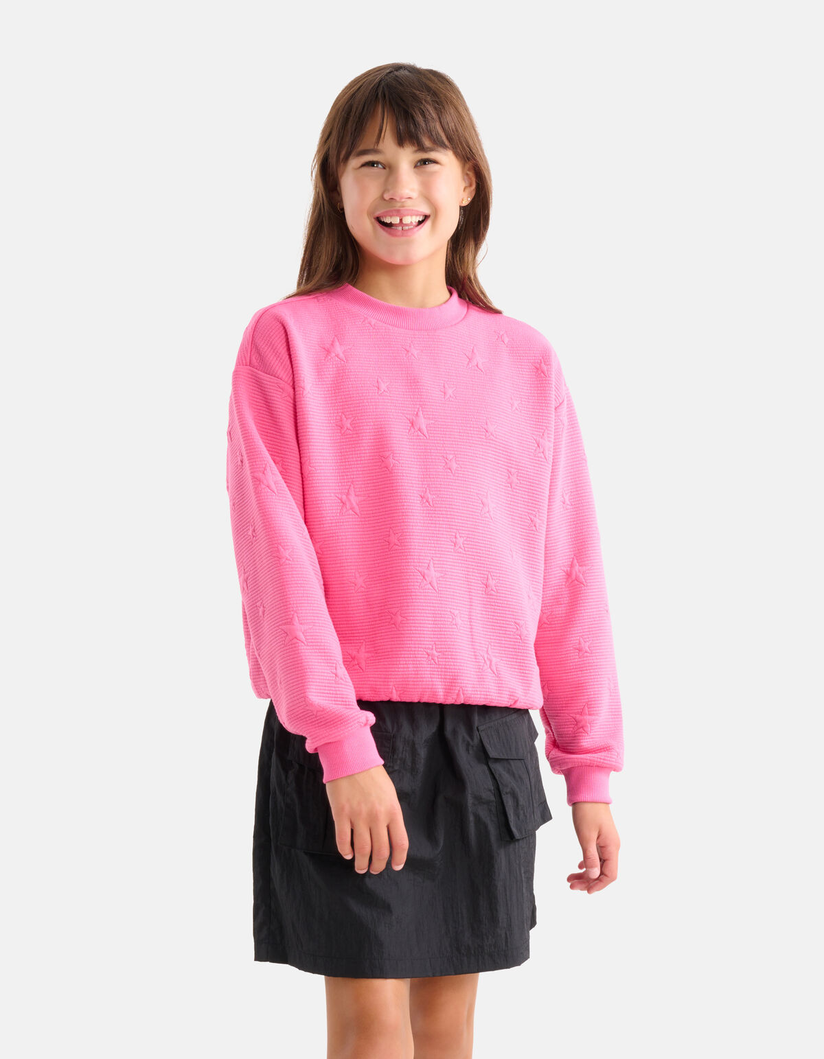 Sterren Sweater Roze SHOEBY GIRLS