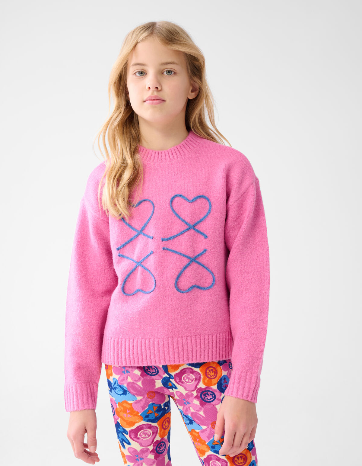 Heart Trui Roze SHOEBY GIRLS