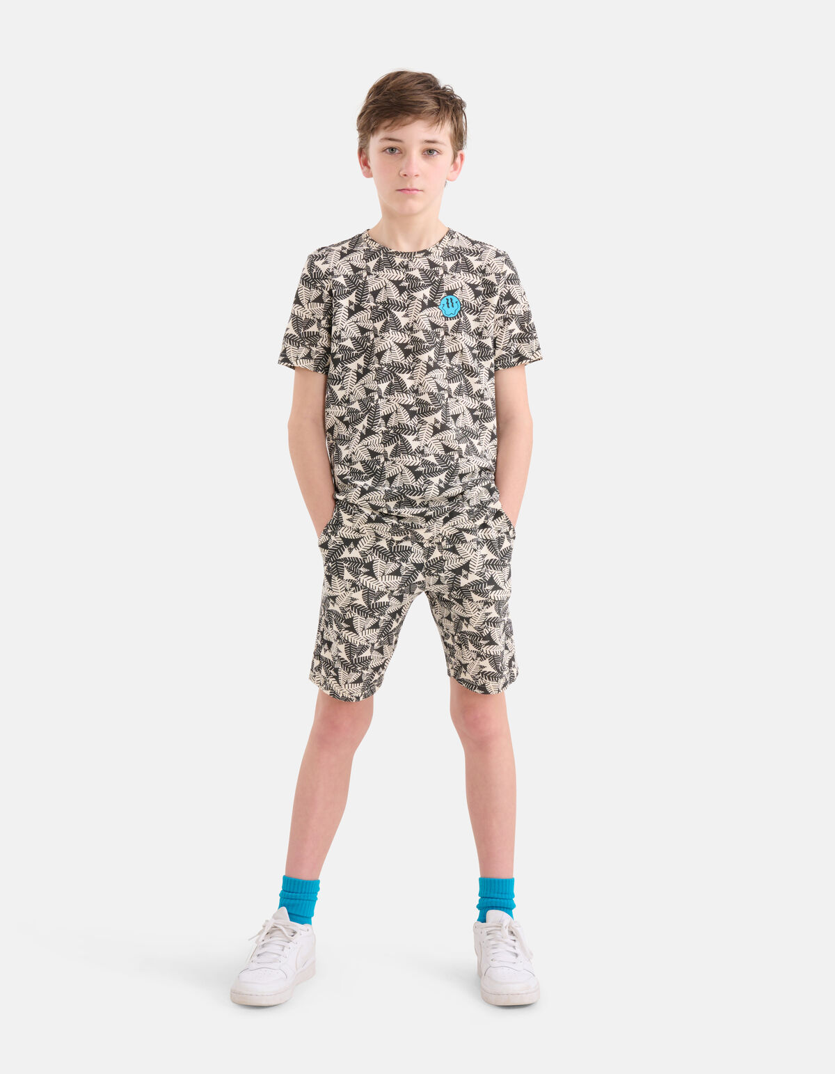 Printed Short Zwart SHOEBY BOYS