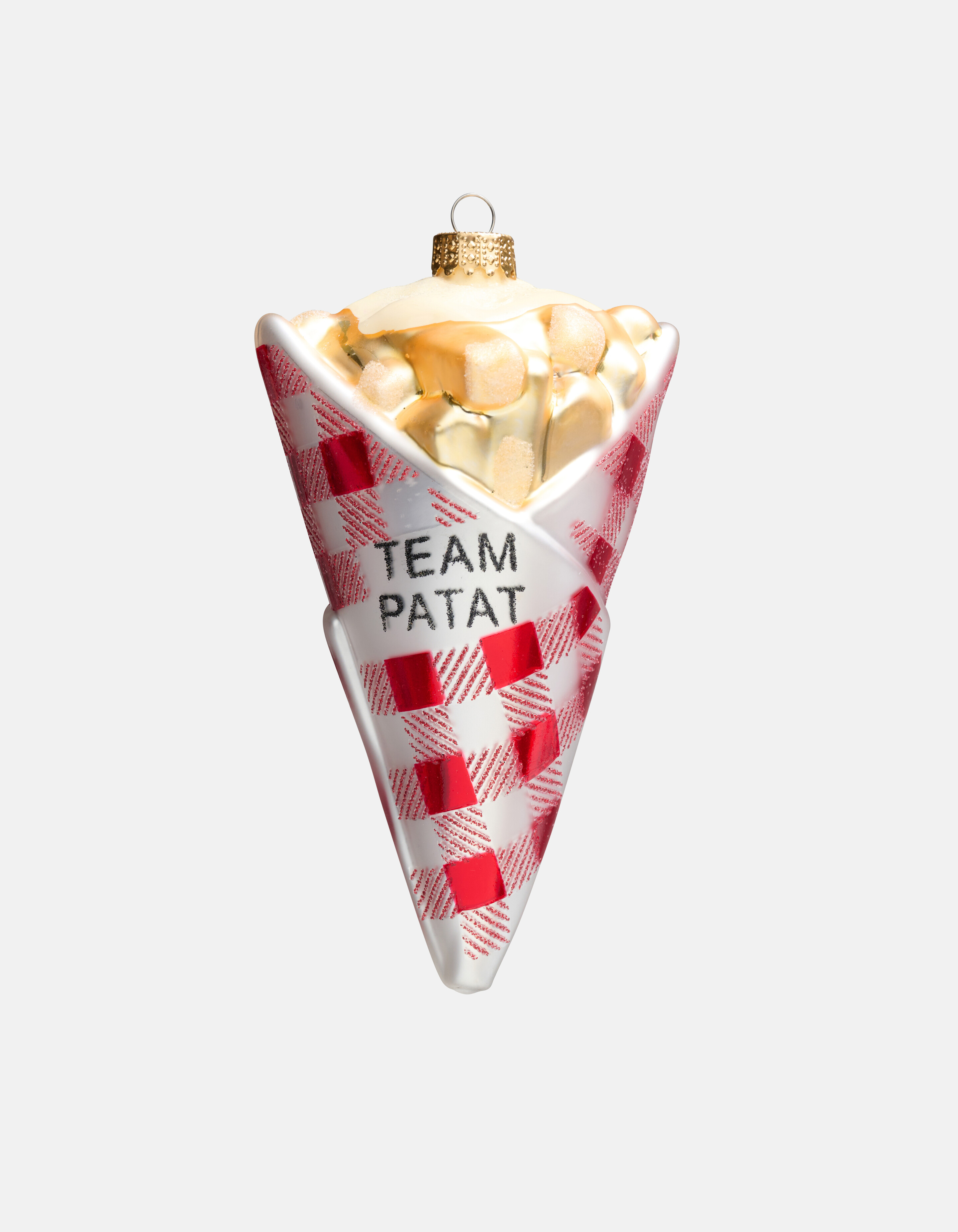 deeltje Ambtenaren succes Team Patat Kerstbal By Fred | Shoeby