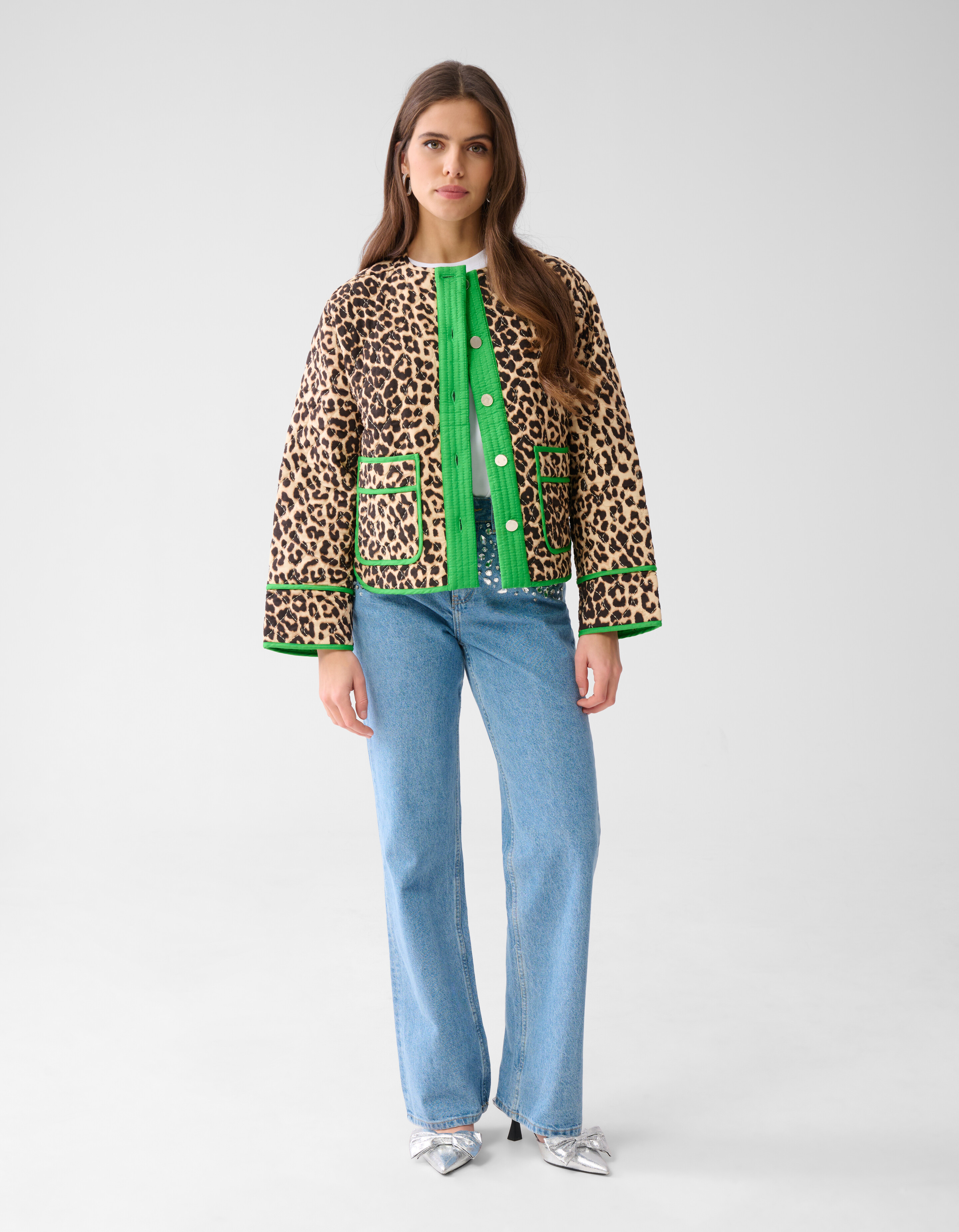 Quilted Leopard Jack Bruin SHOEBY WOMEN