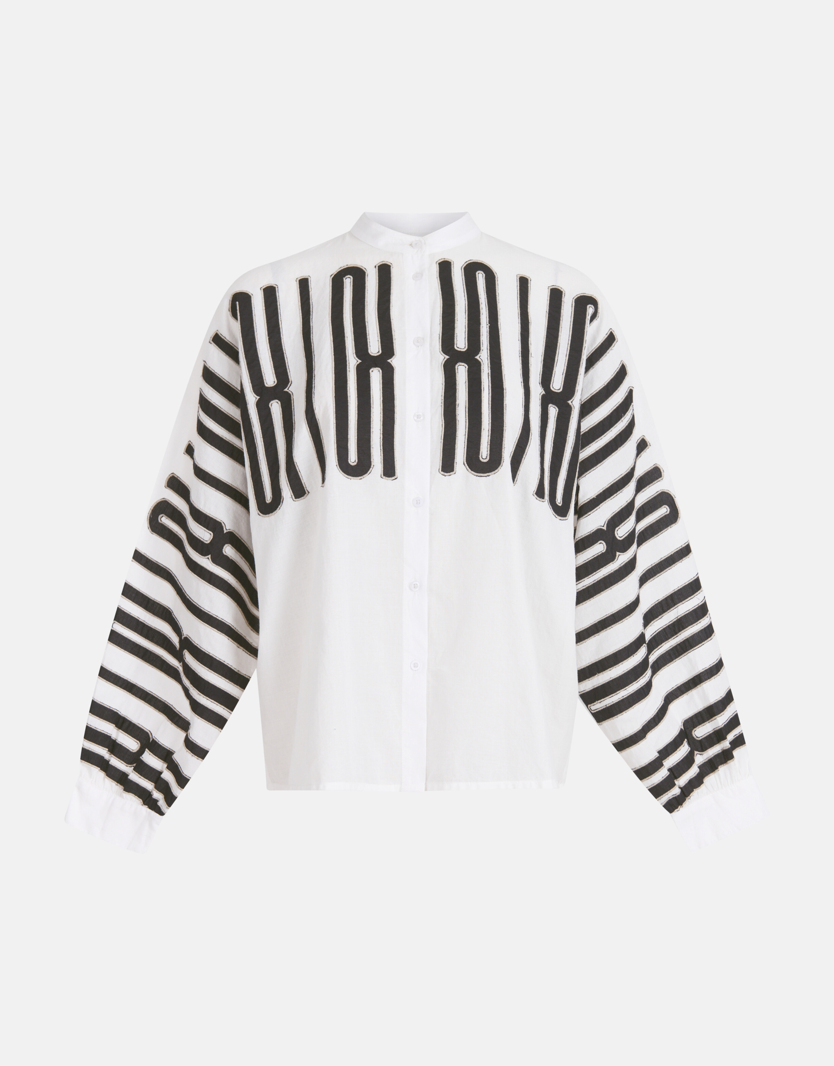 Patch Blouse Wit SHOEBY WOMEN