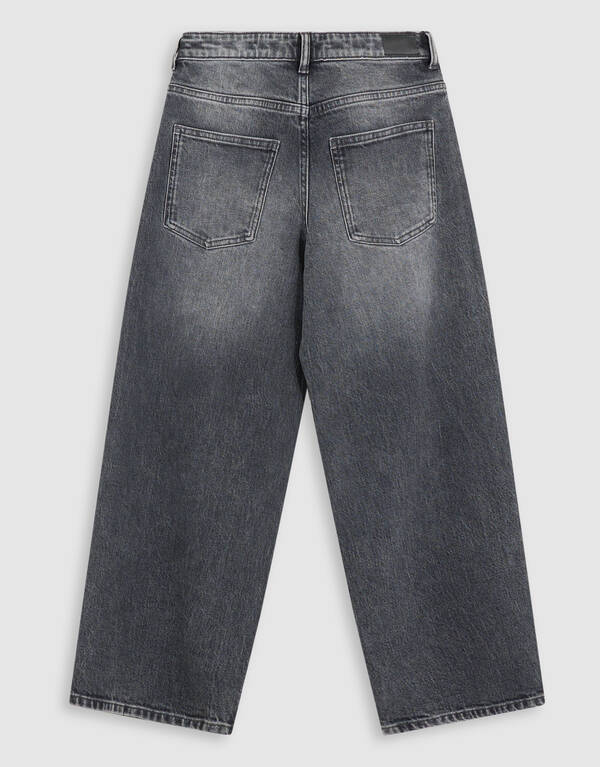 Ultra Baggy Fit Jeans Donkergrijs SHOEBY BOYS