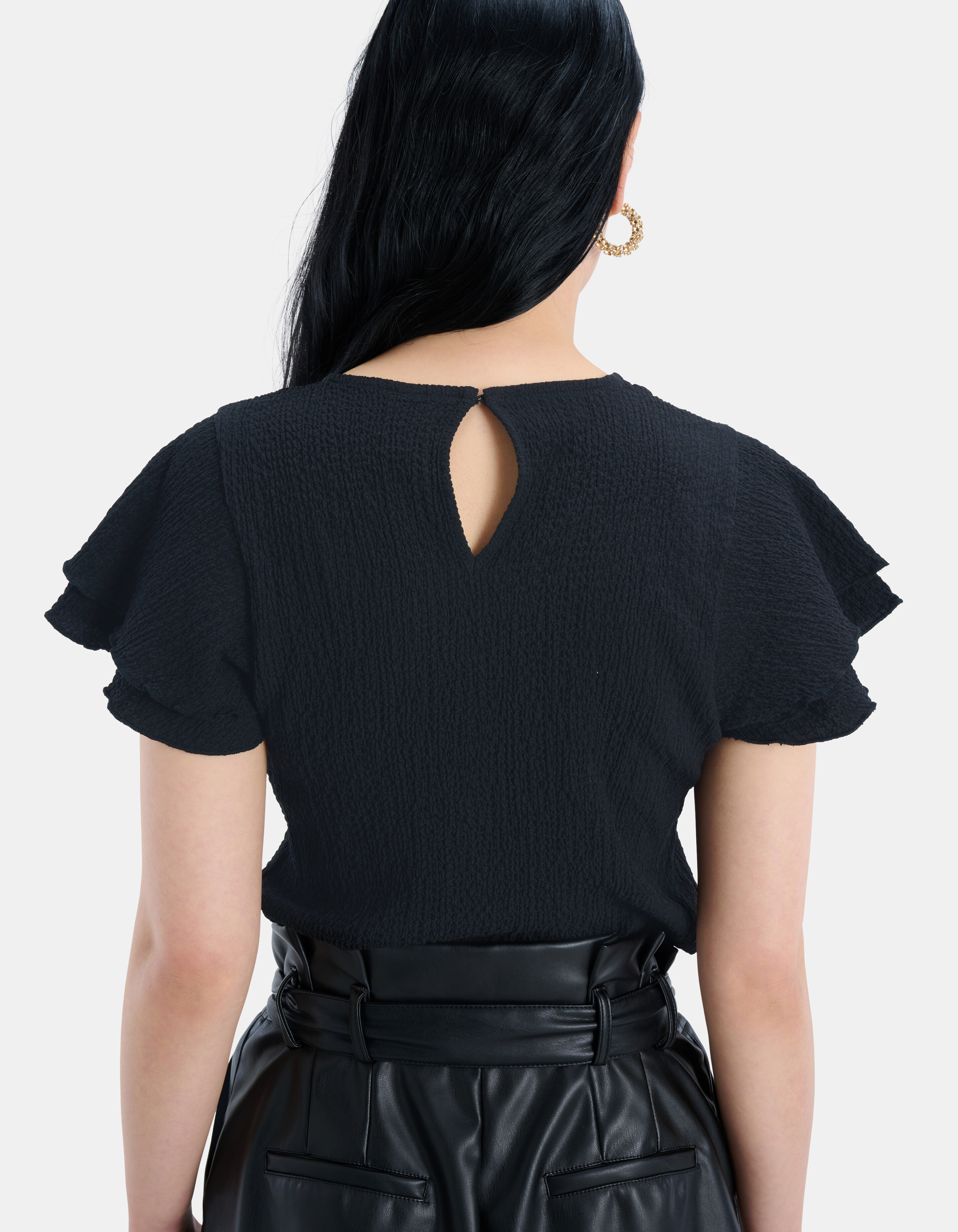 Double Ruffle Top EKSEPT