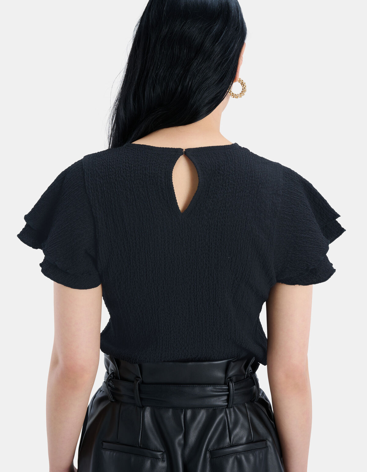 Double Ruffle Top EKSEPT