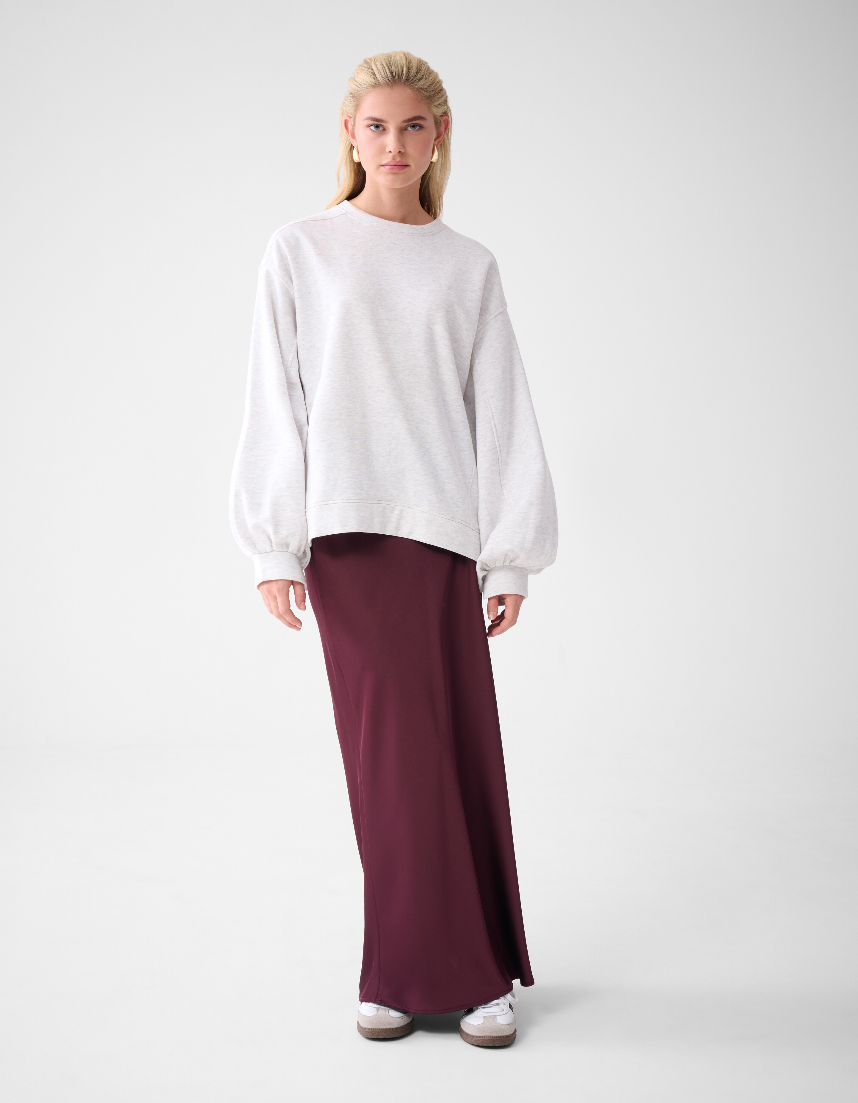 Satijnen Rok Donkerrood By Lonneke SHOEBY WOMEN