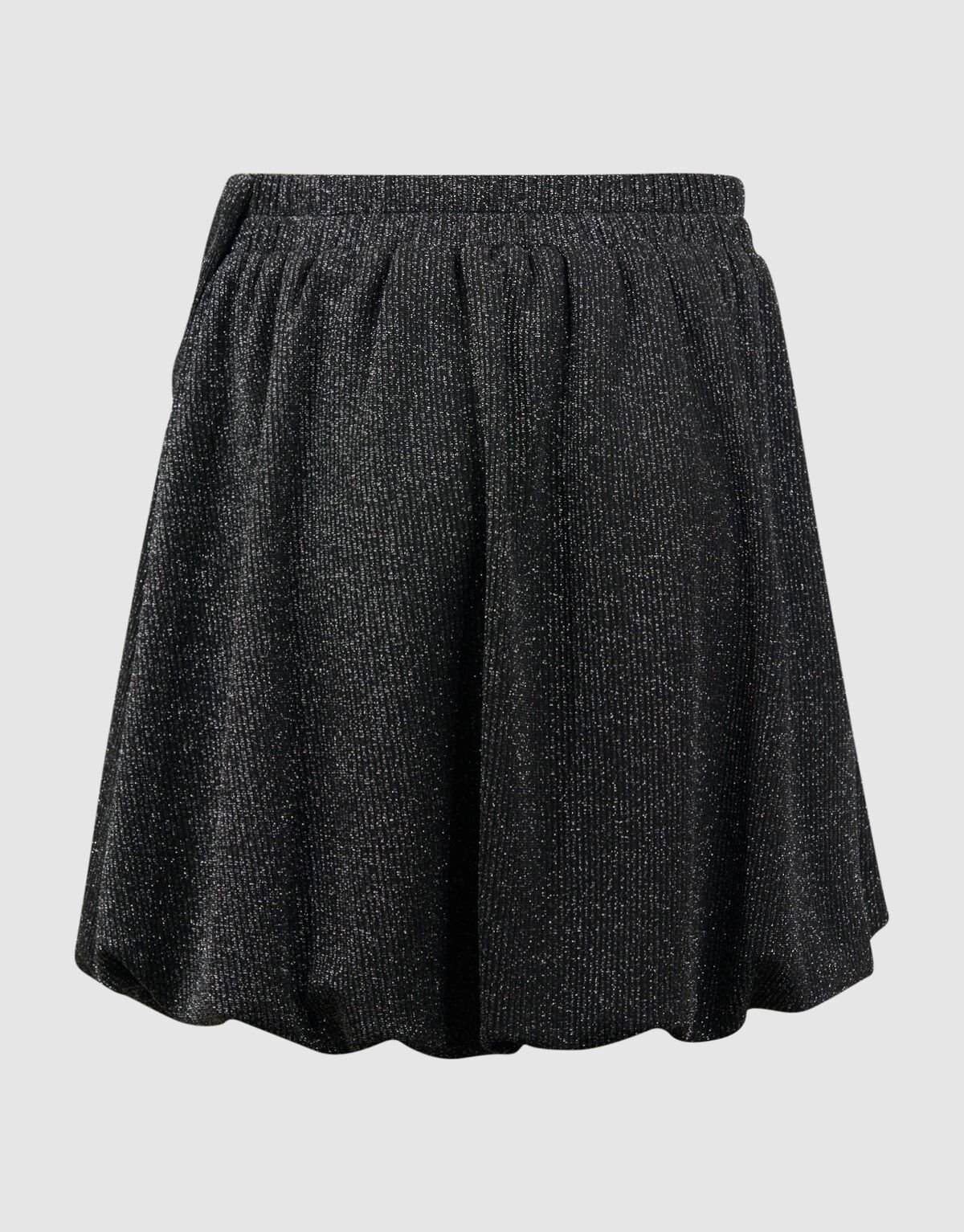 Glitter Strik Mini Rok Zwart SHOEBY ACCESSOIRES