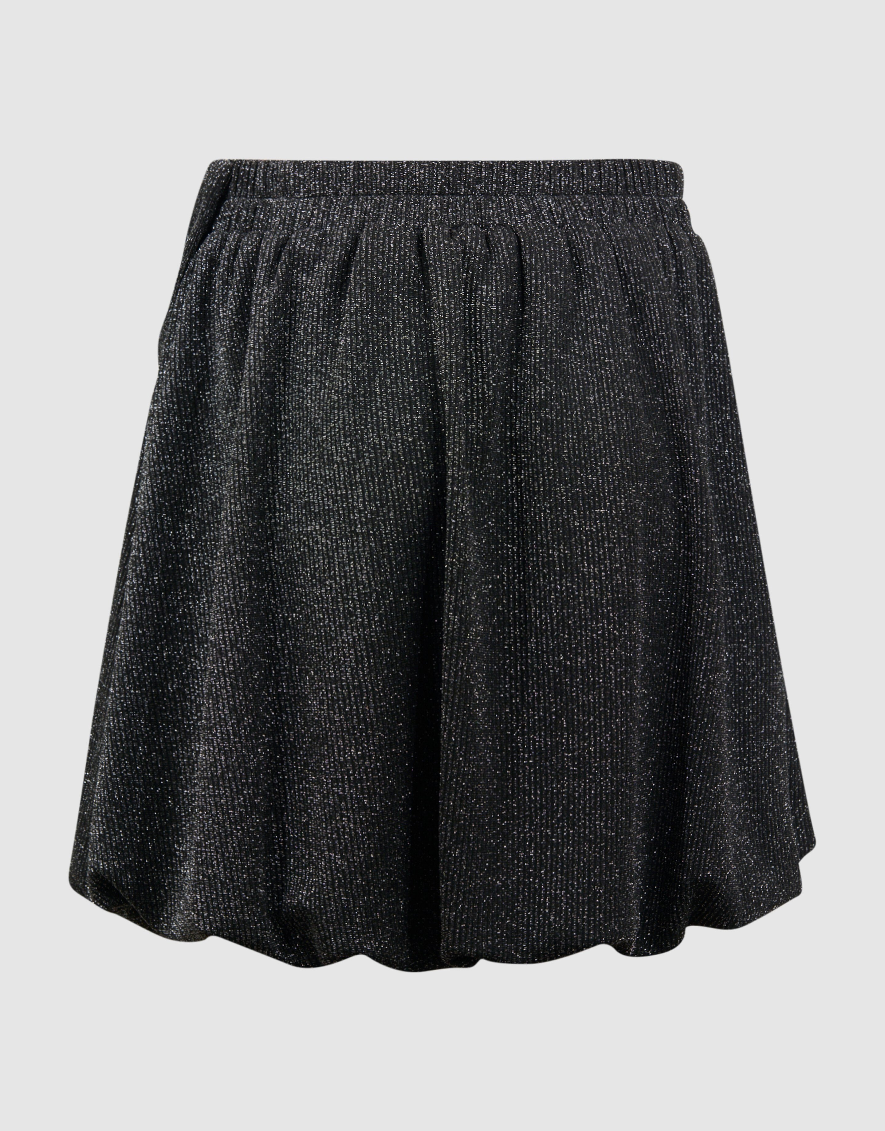 Glitter Strik Mini Rok Zwart SHOEBY ACCESSOIRES