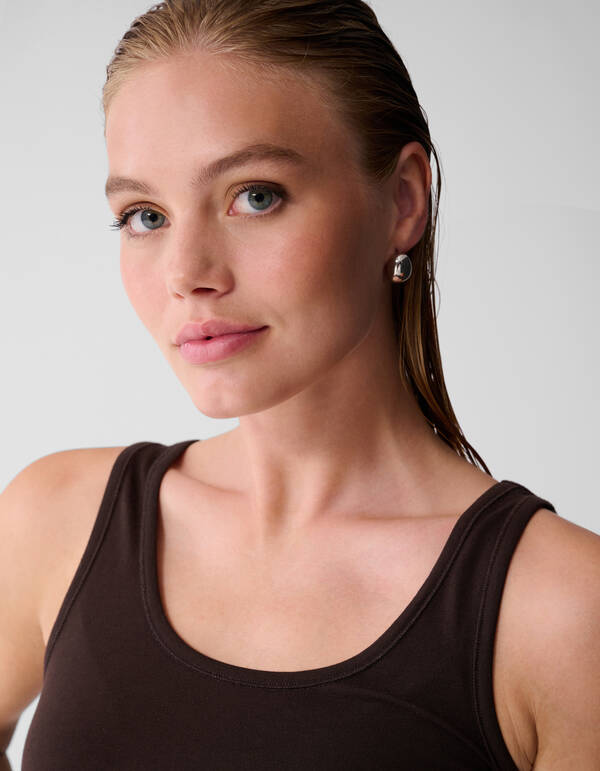 Basis Tanktop Bruin SHOEBY WOMEN