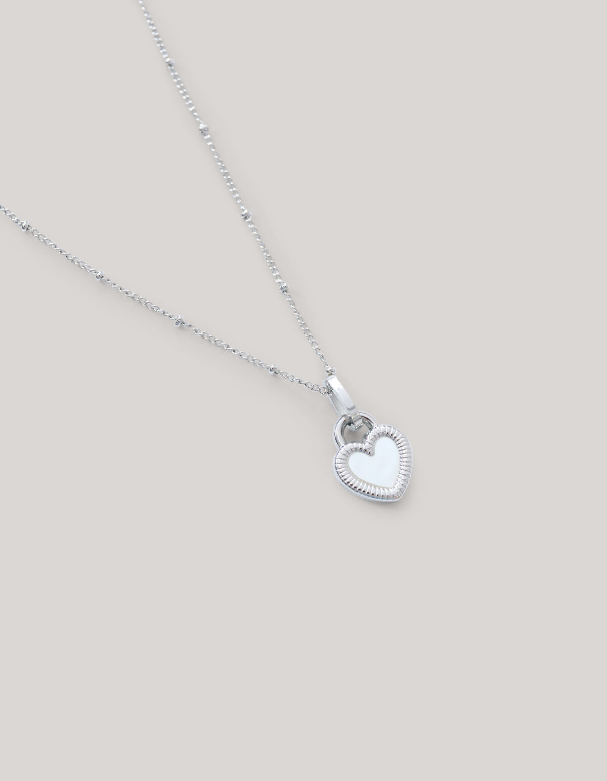 Heart Ketting Zilver SHOEBY ACCESSOIRES