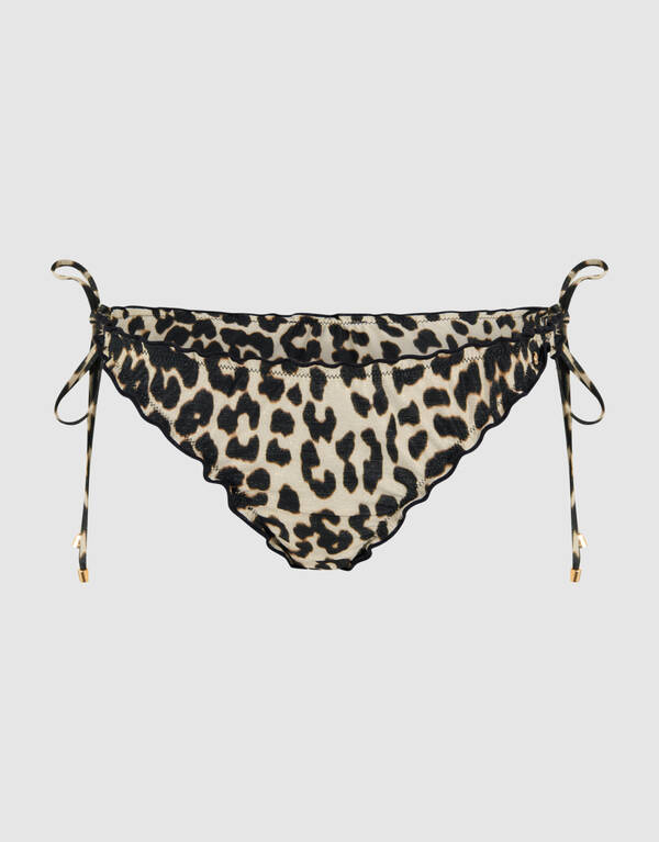 Leopard Bikini Broekje Bruin SHOEBY ACCESSOIRES