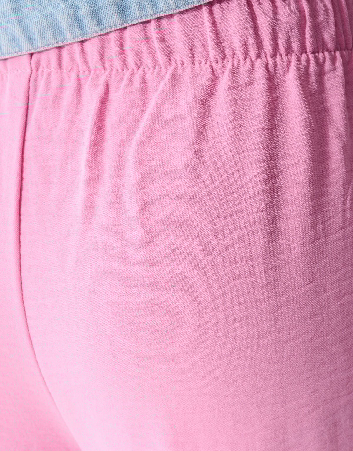 Piping Wide Leg Fit Broek Lichtroze SHOEBY GIRLS