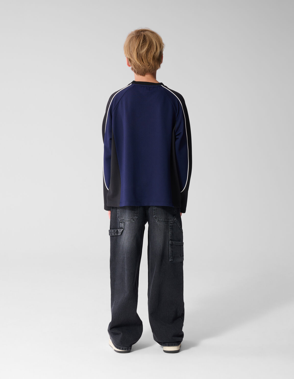 Ultra Baggy Fit Carpenter Jeans Donkergrijs SHOEBY BOYS