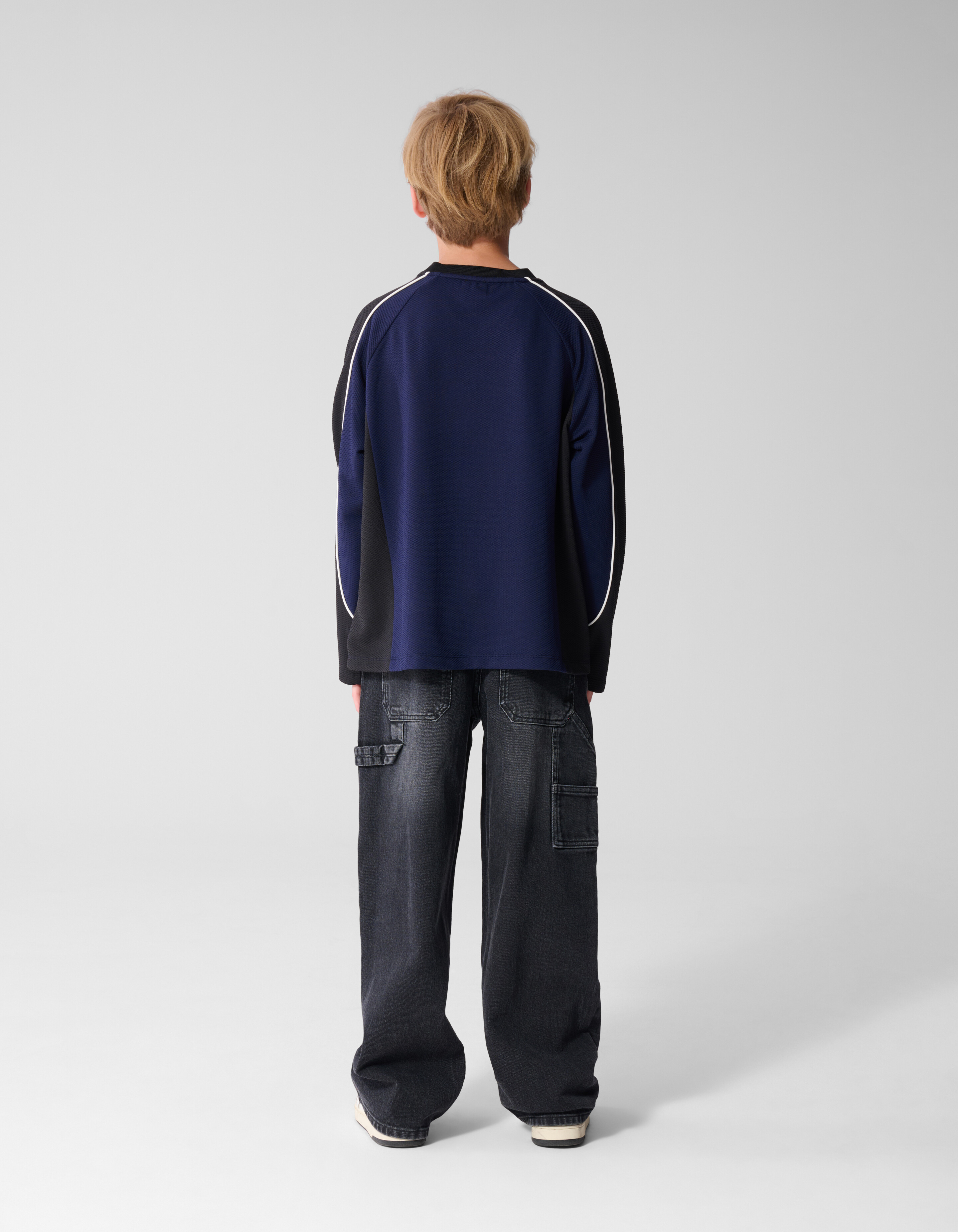 Ultra Baggy Fit Carpenter Jeans Donkergrijs SHOEBY BOYS