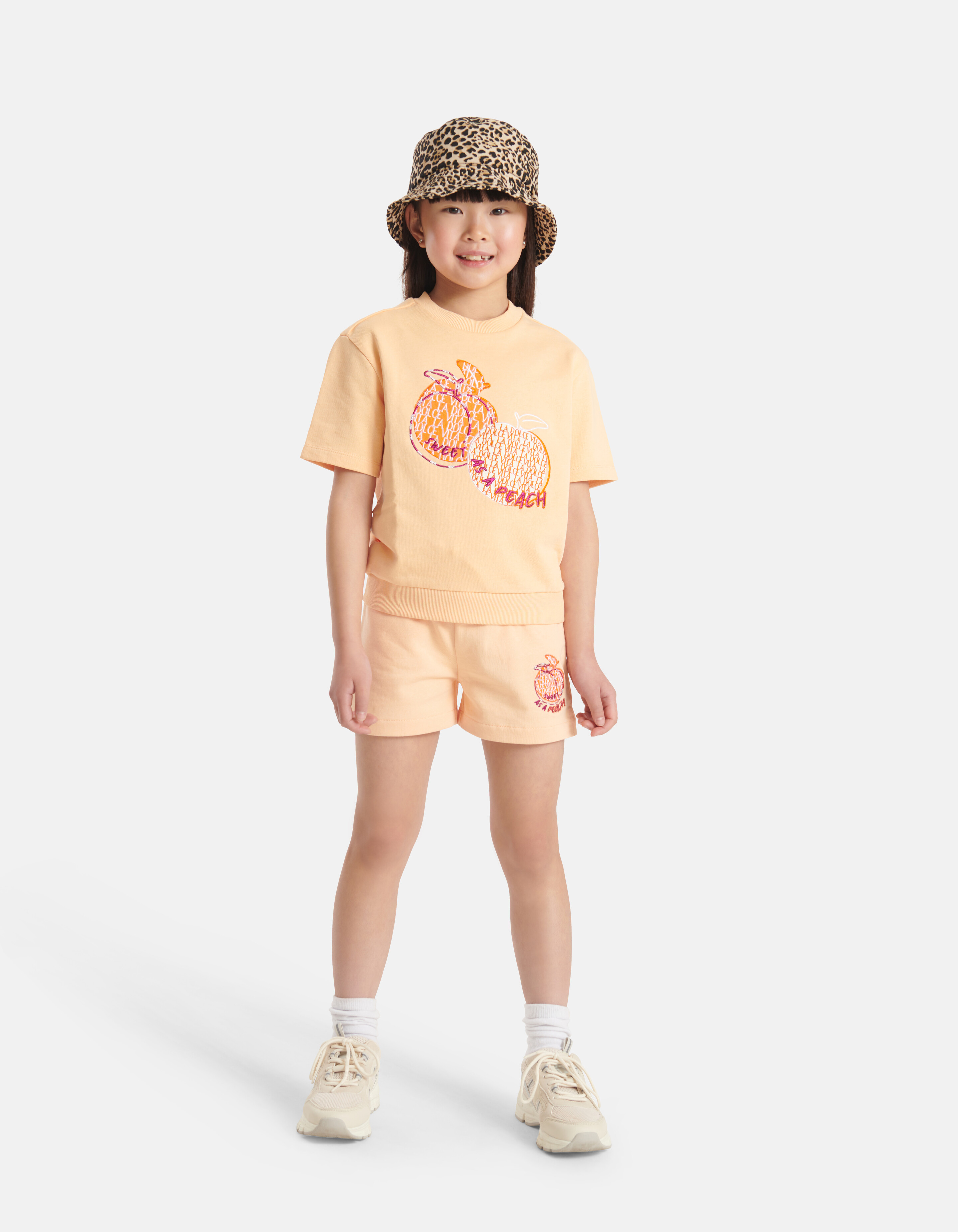Sweat Short Lichtoranje SHOEBY GIRLS