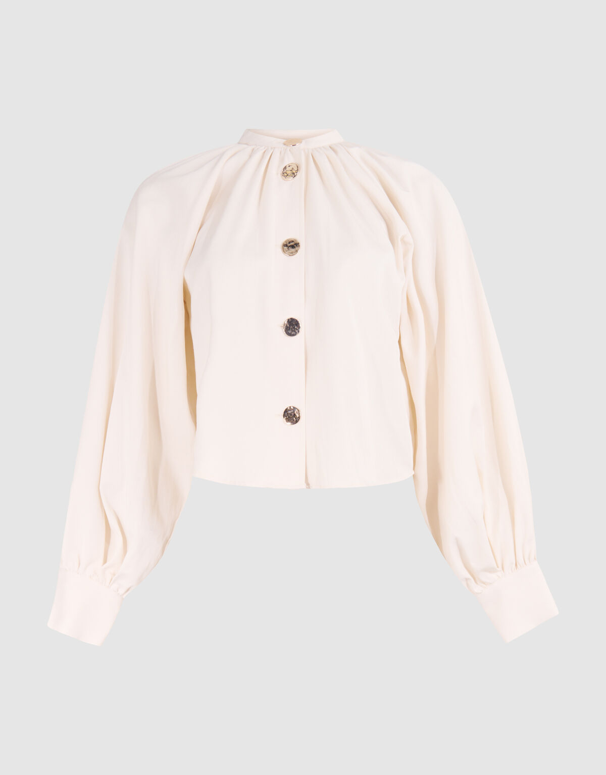 Cropped Blouse Gebroken Wit By Lonneke SHOEBY WOMEN