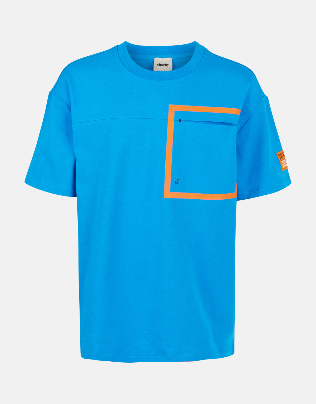 Relaxed Fit T-shirt Blauw SHOEBY BOYS