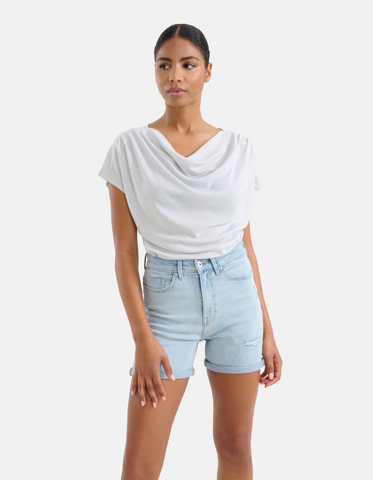 Denim Short Bleached SHOEBY WOMEN