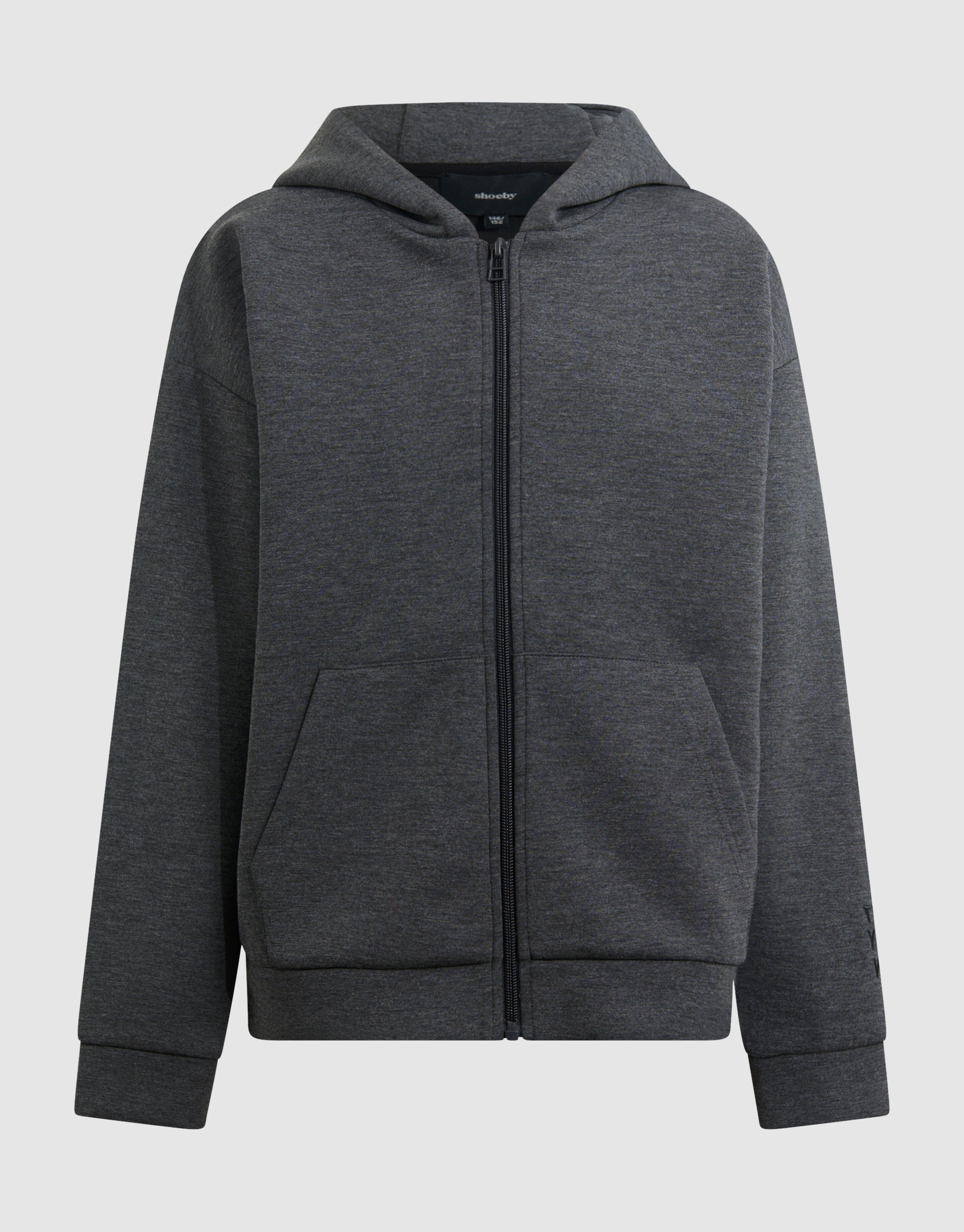 Chique Zip Hoodie Grijs SHOEBY BOYS