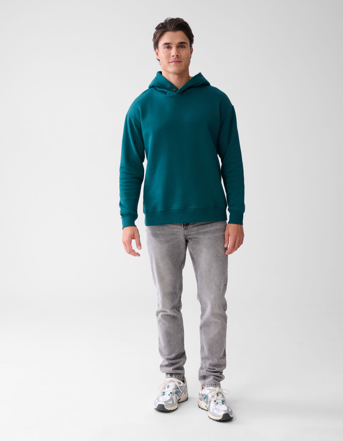 Tapered Fit Jeans Grijs L32 SHOEBY MEN
