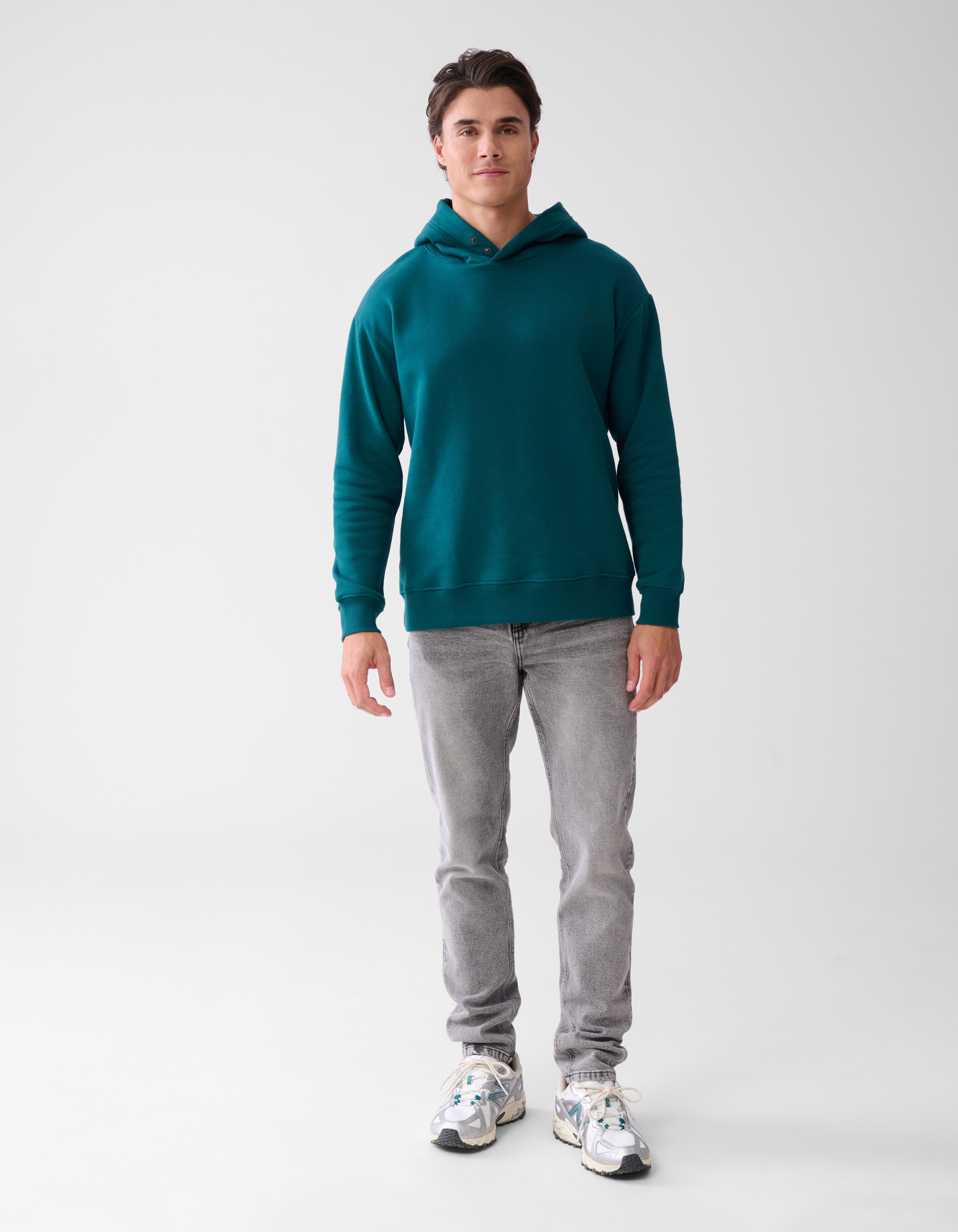 Tapered Fit Jeans Grijs L32 SHOEBY MEN