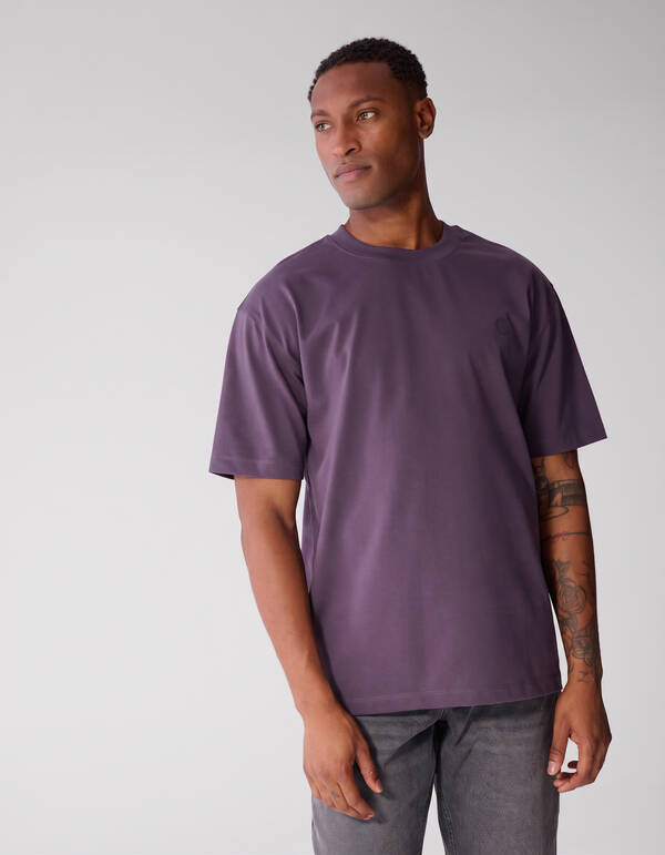 Keper Graphic T-shirt Paars SHOEBY MEN