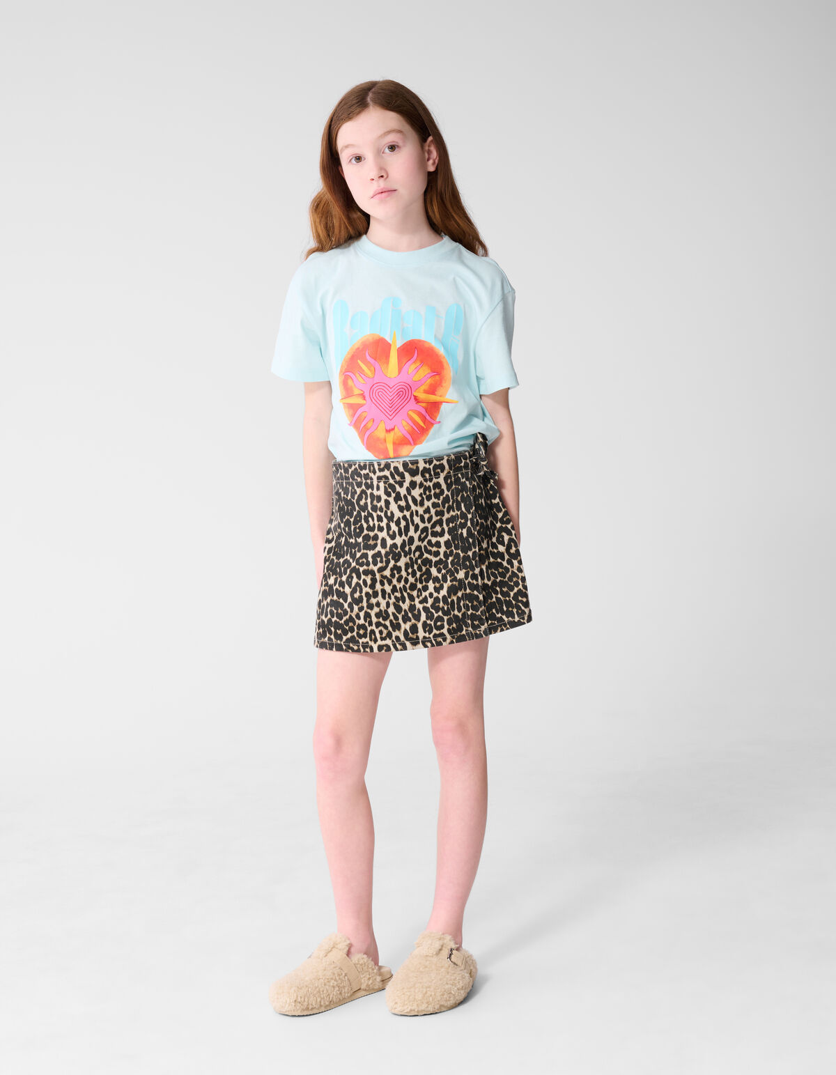Radiate Artwork T-shirt Lichtblauw SHOEBY GIRLS