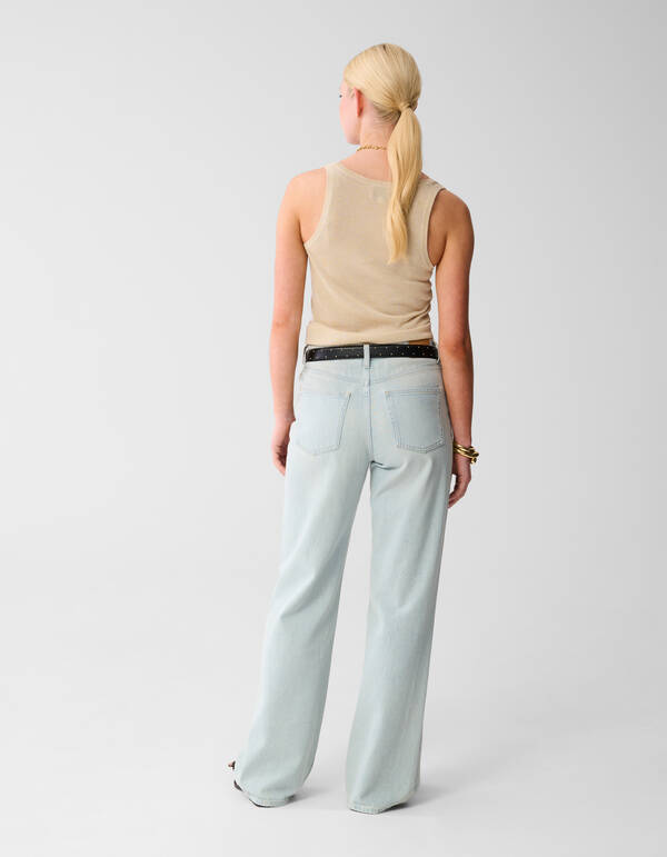 Glitter Tanktop Zand SHOEBY WOMEN