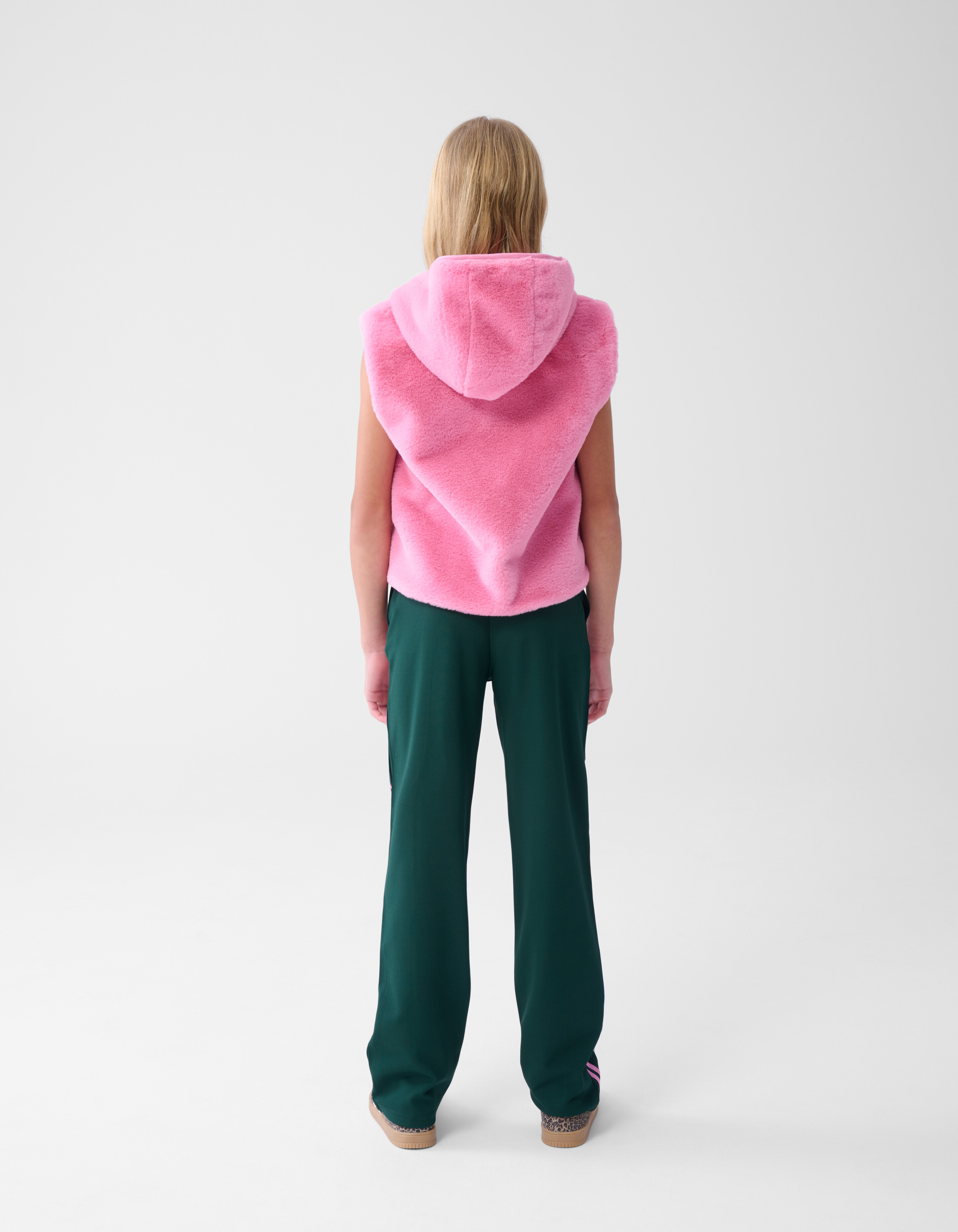 Fur Gilet Roze SHOEBY GIRLS