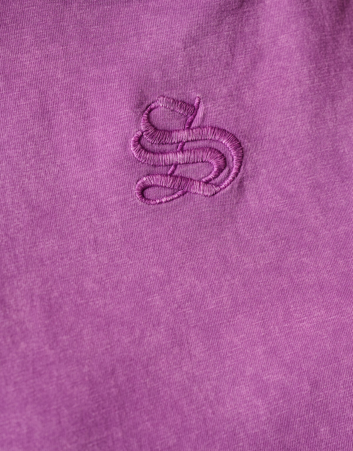 Washed Logo T-shirt Roze SHOEBY WOMEN