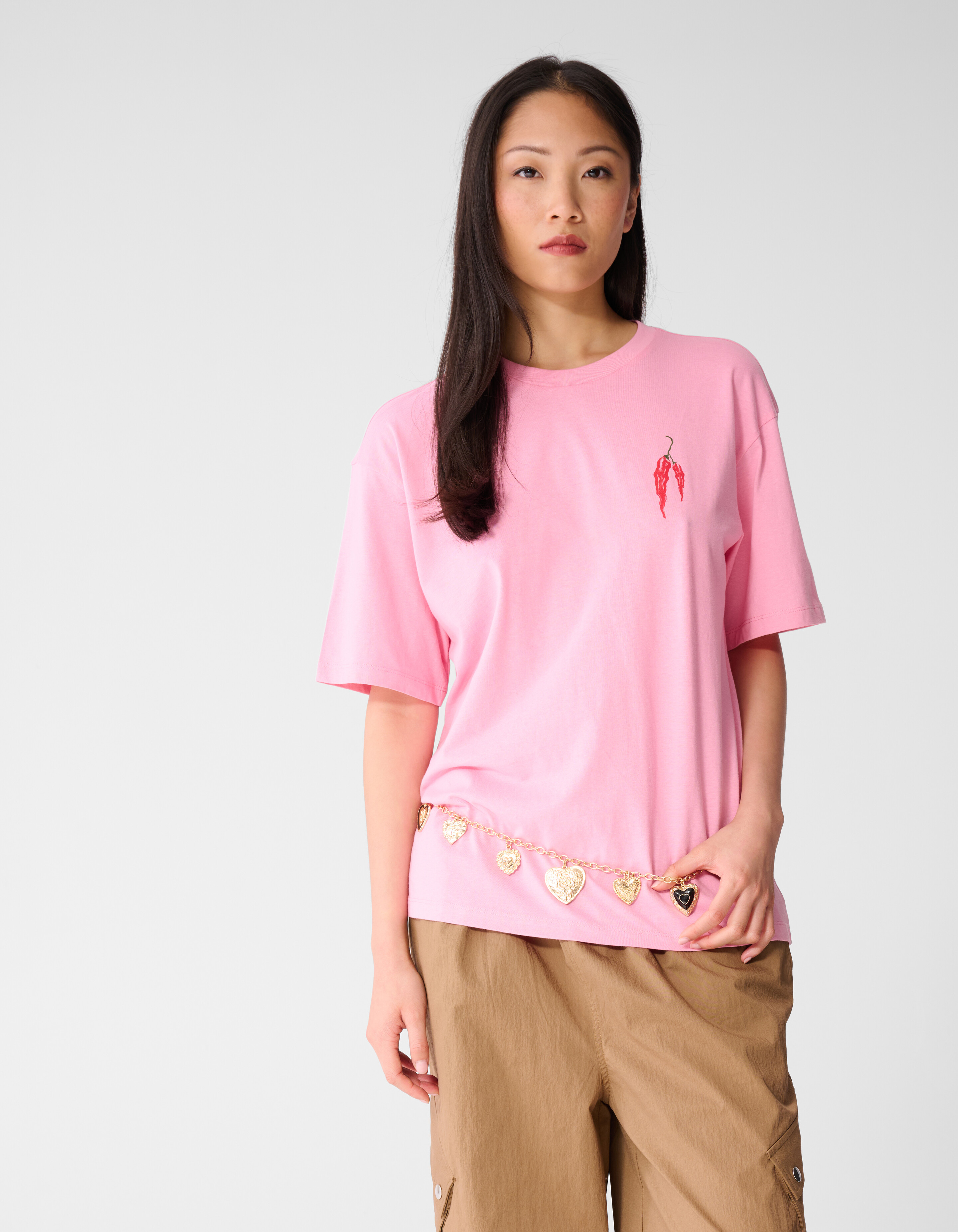 Multi Heart Riem Goud SHOEBY ACCESSOIRES