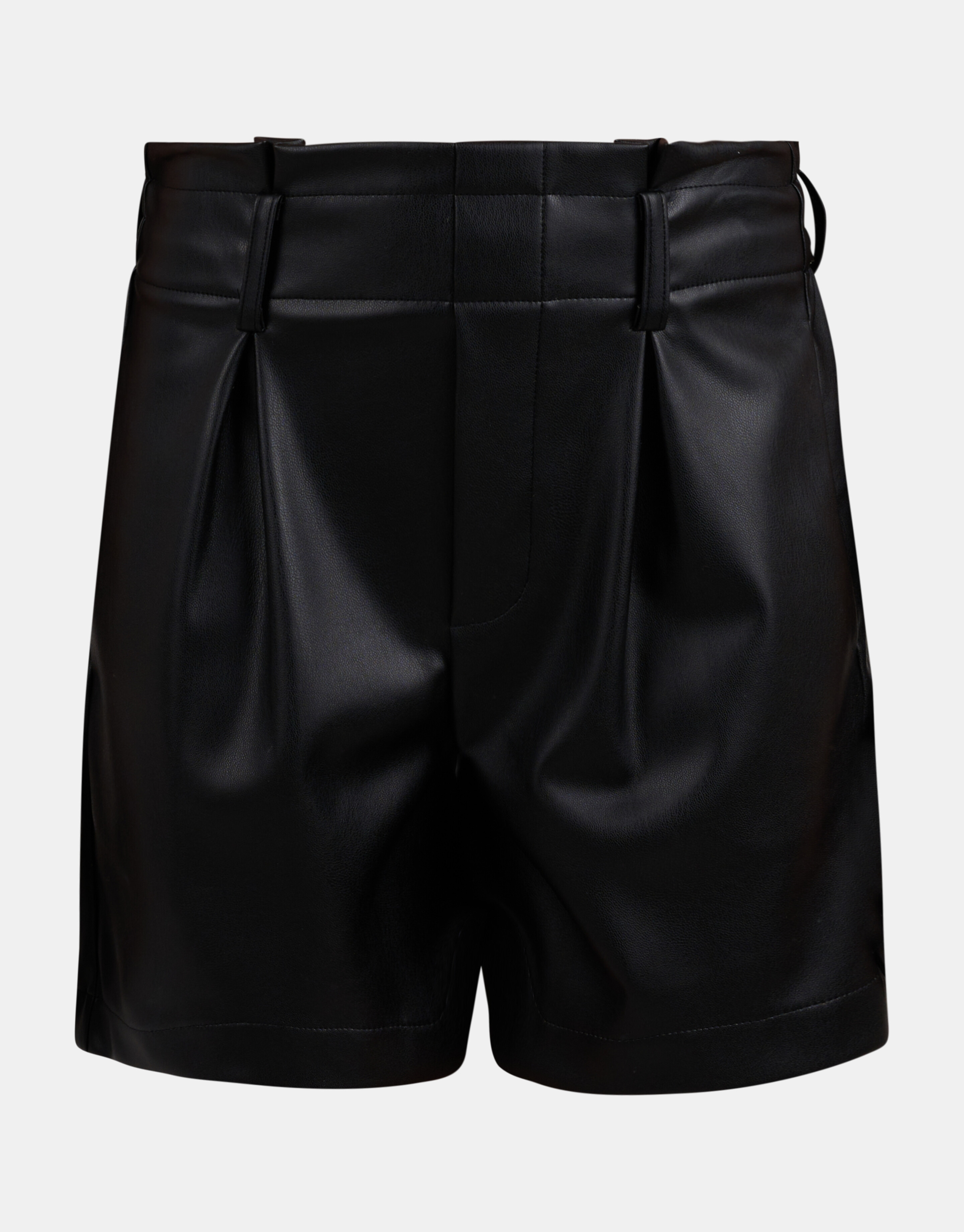 Vegan Leren Short Zwart JILL&MITCH