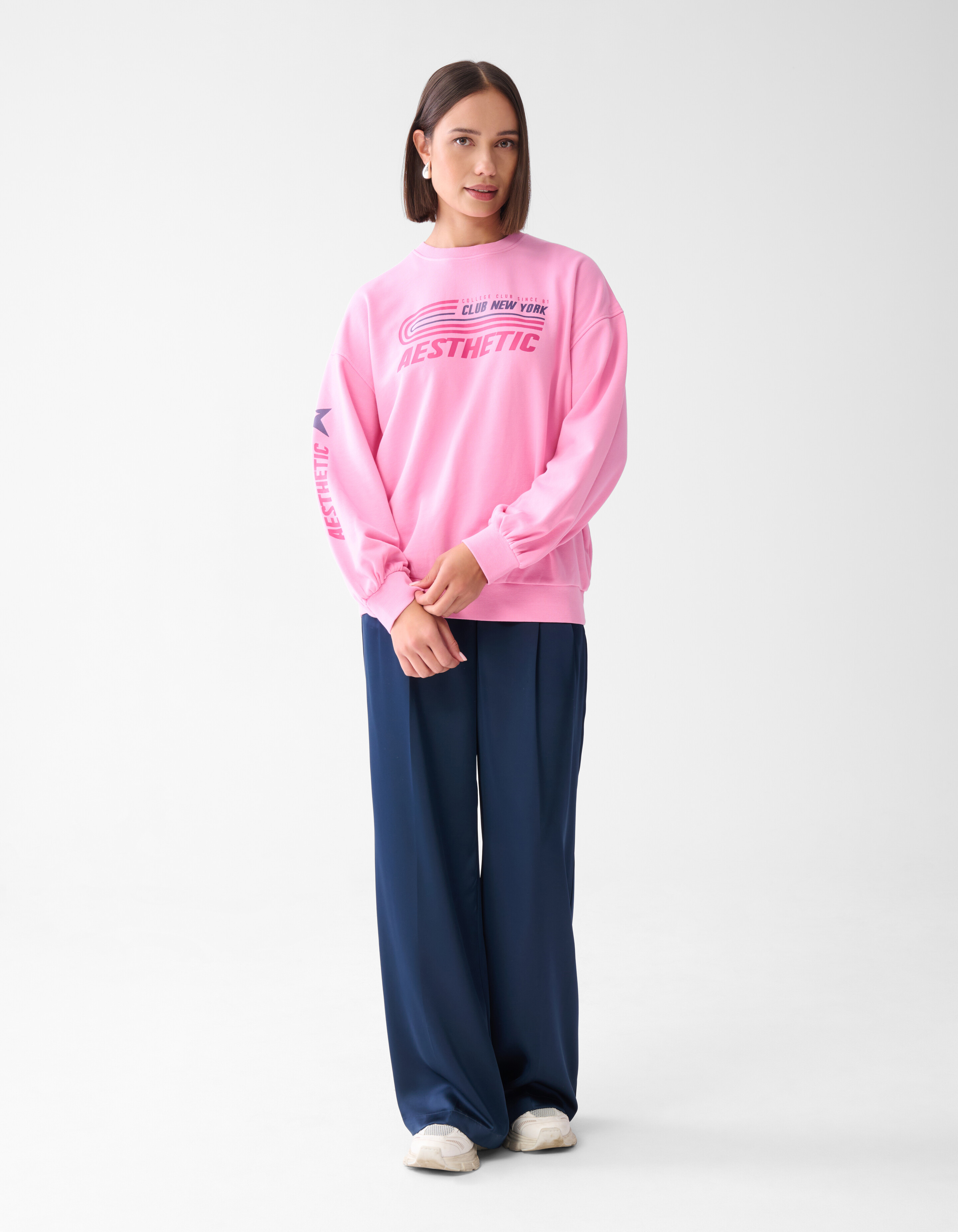 Artwork Sweater Roze SHOEBY WOMEN
