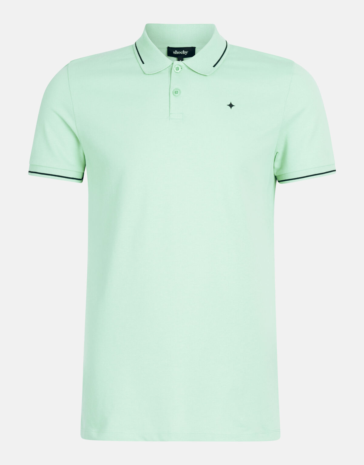 Basis Polo Lichtgroen SHOEBY MEN