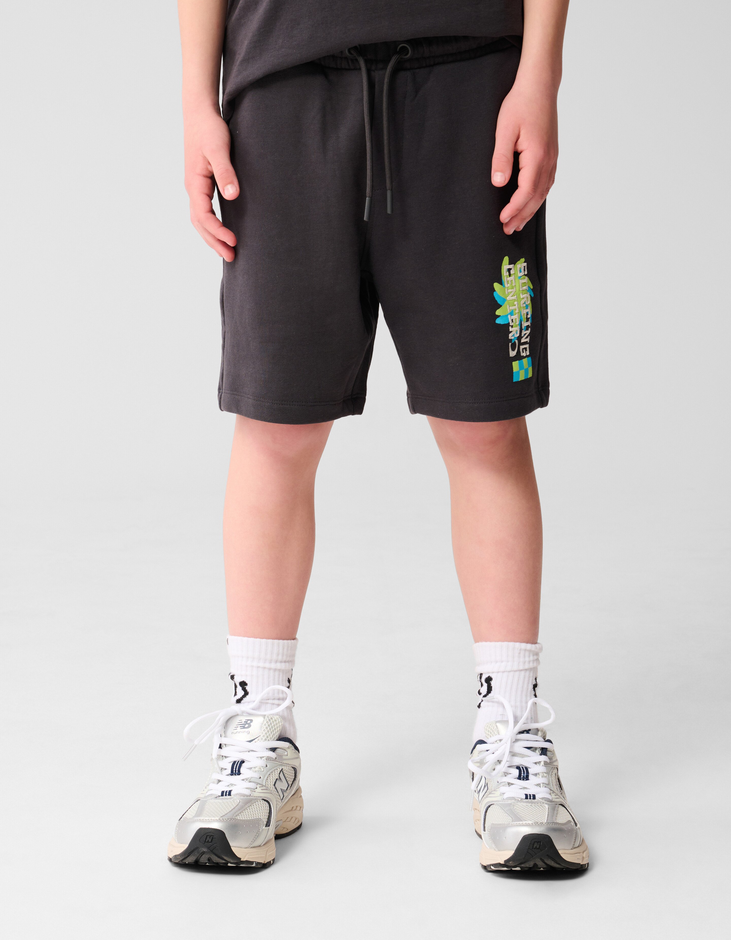 Surfing Short Donkergrijs SHOEBY BOYS