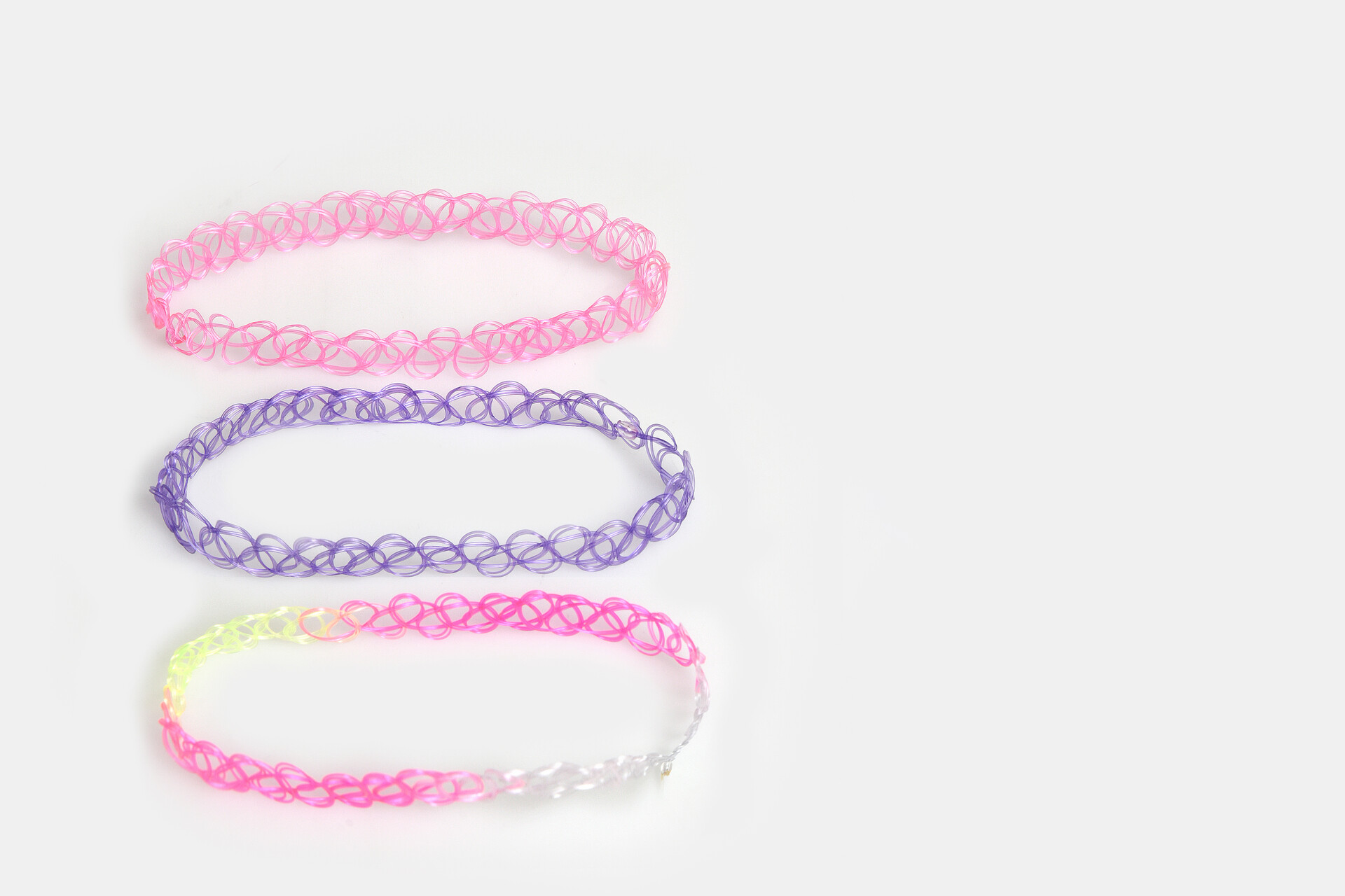 Regenboog Choker Set SHOEBY ACCESSOIRES