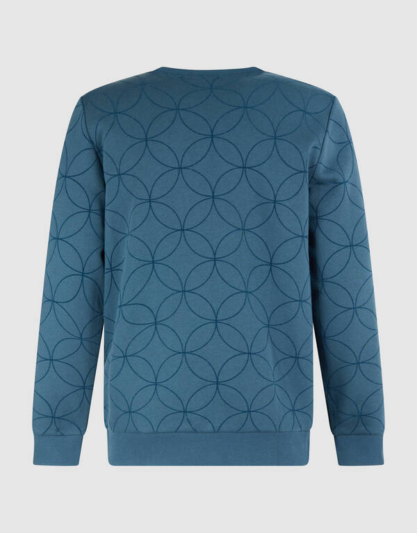 Flock Spark Sweater Blauw SHOEBY MEN