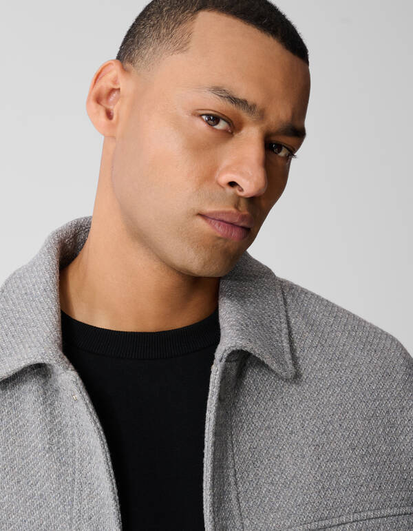 Wol Mix Jack Grijs SHOEBY MEN